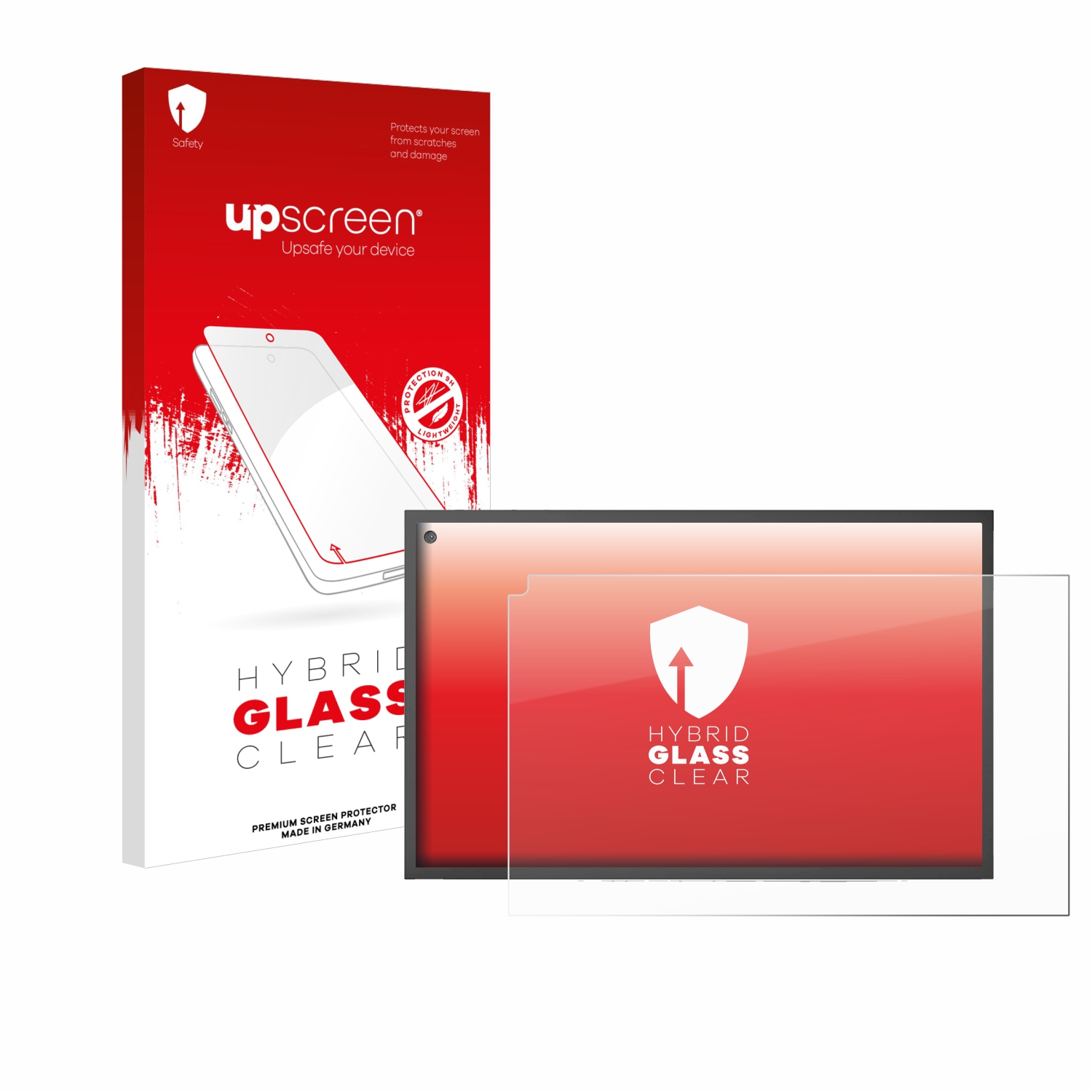 čirá skleněná fólie upscreen Hybrid Glas pro Amazon Echo Show 15
