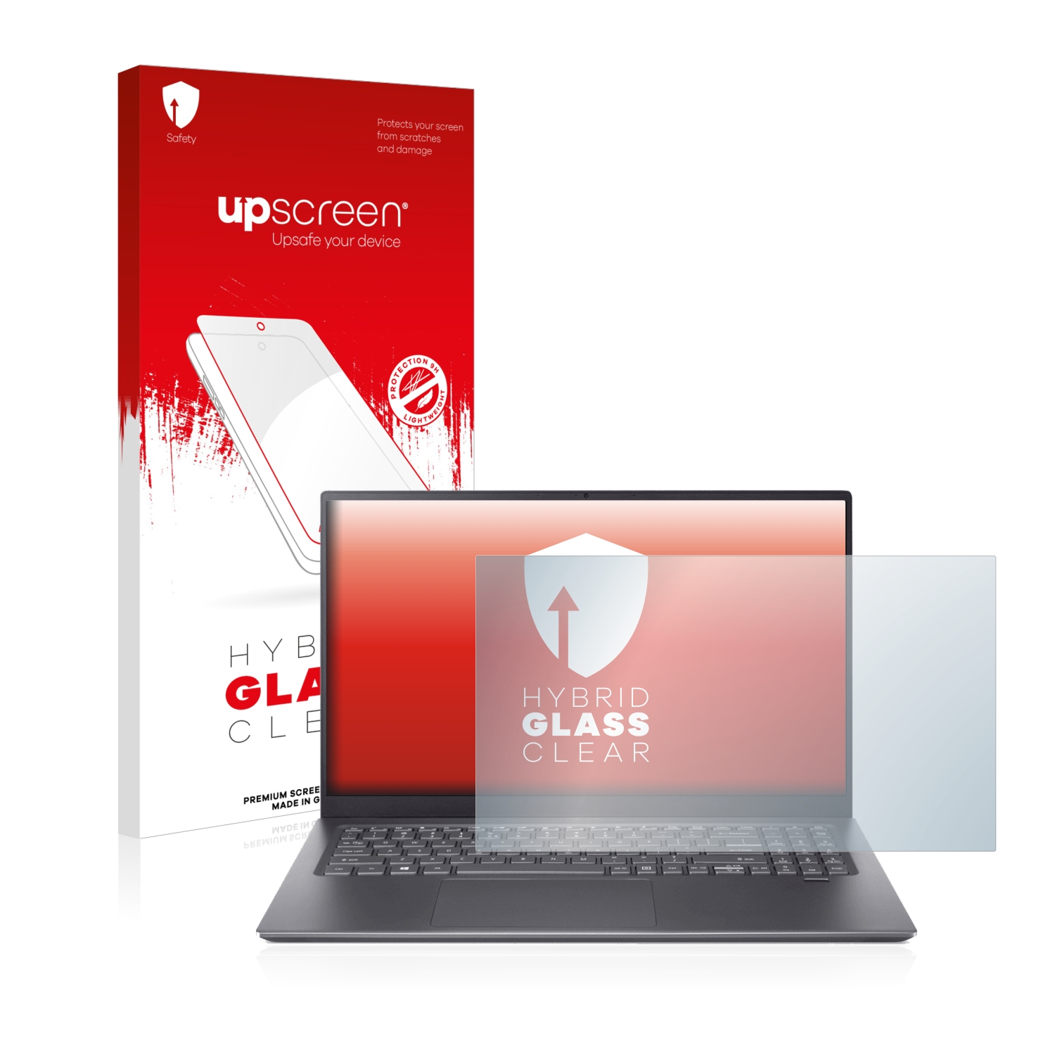 čirá skleněná fólie upscreen Hybrid Glas pro Acer Swift 3 SF316