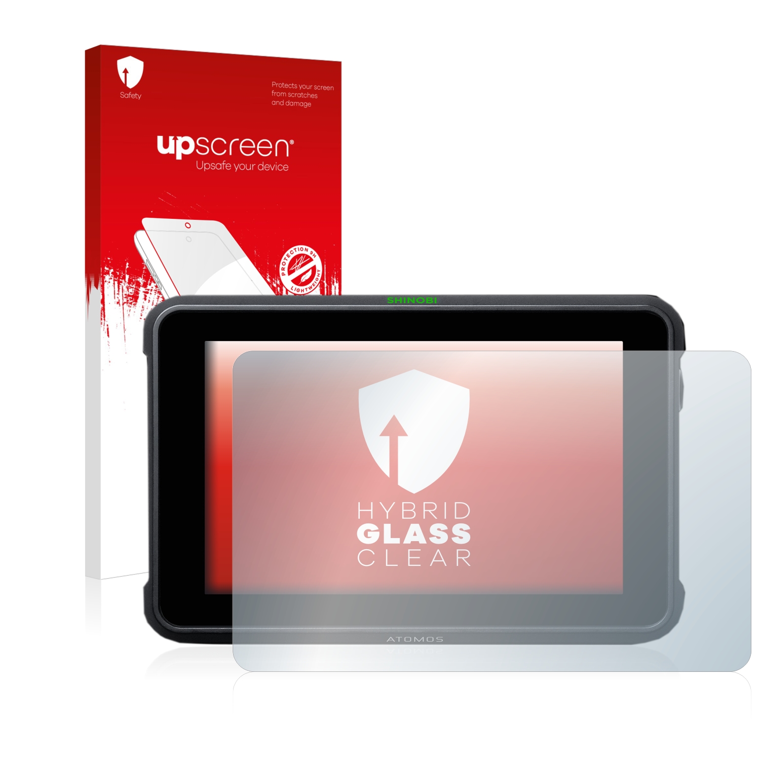 čirá skleněná fólie upscreen Hybrid Glas pro Atomos Shinobi 7