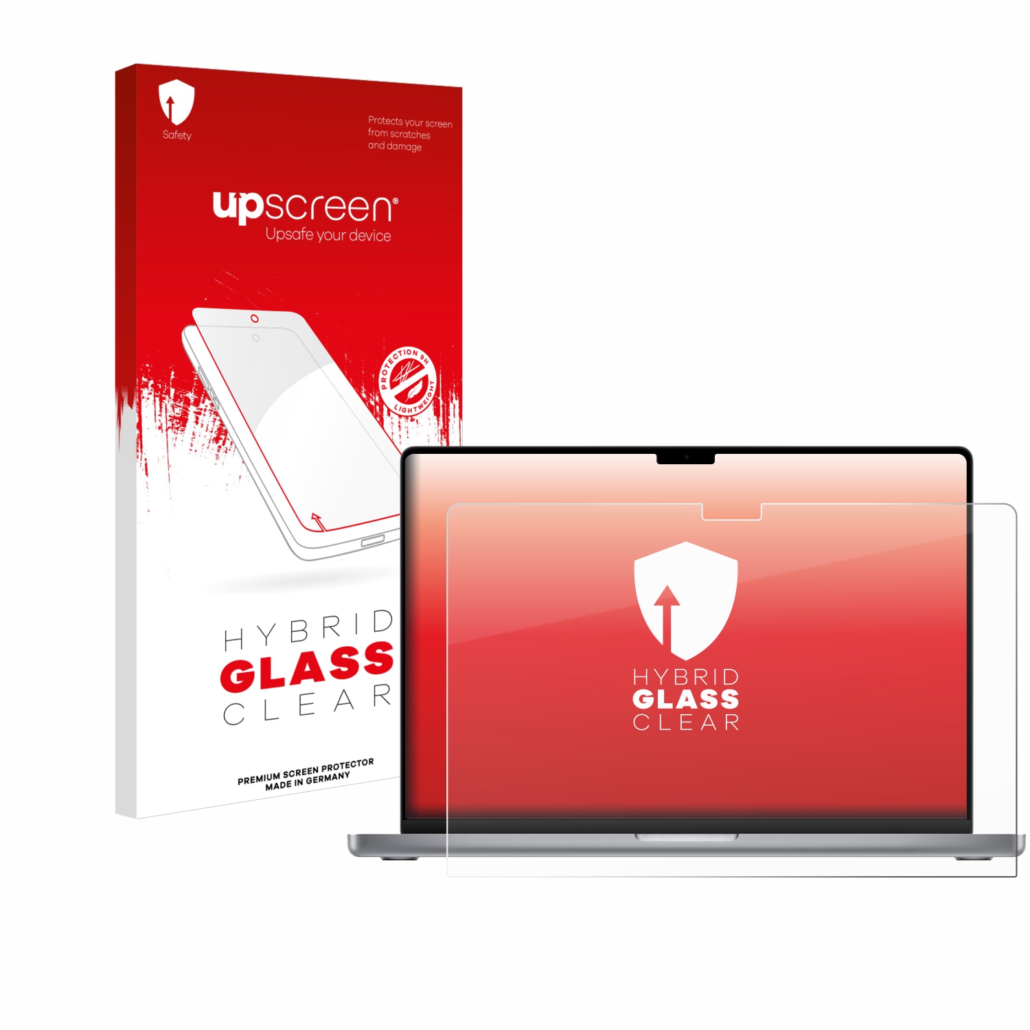 čirá skleněná fólie upscreen Hybrid Glas pro Apple MacBook Pro 16 2021