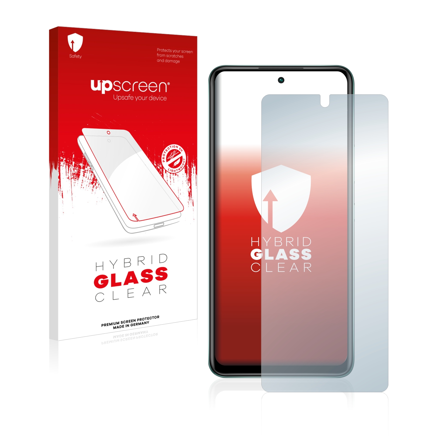 čirá skleněná fólie upscreen Hybrid Glas pro Infinix Hot 11s