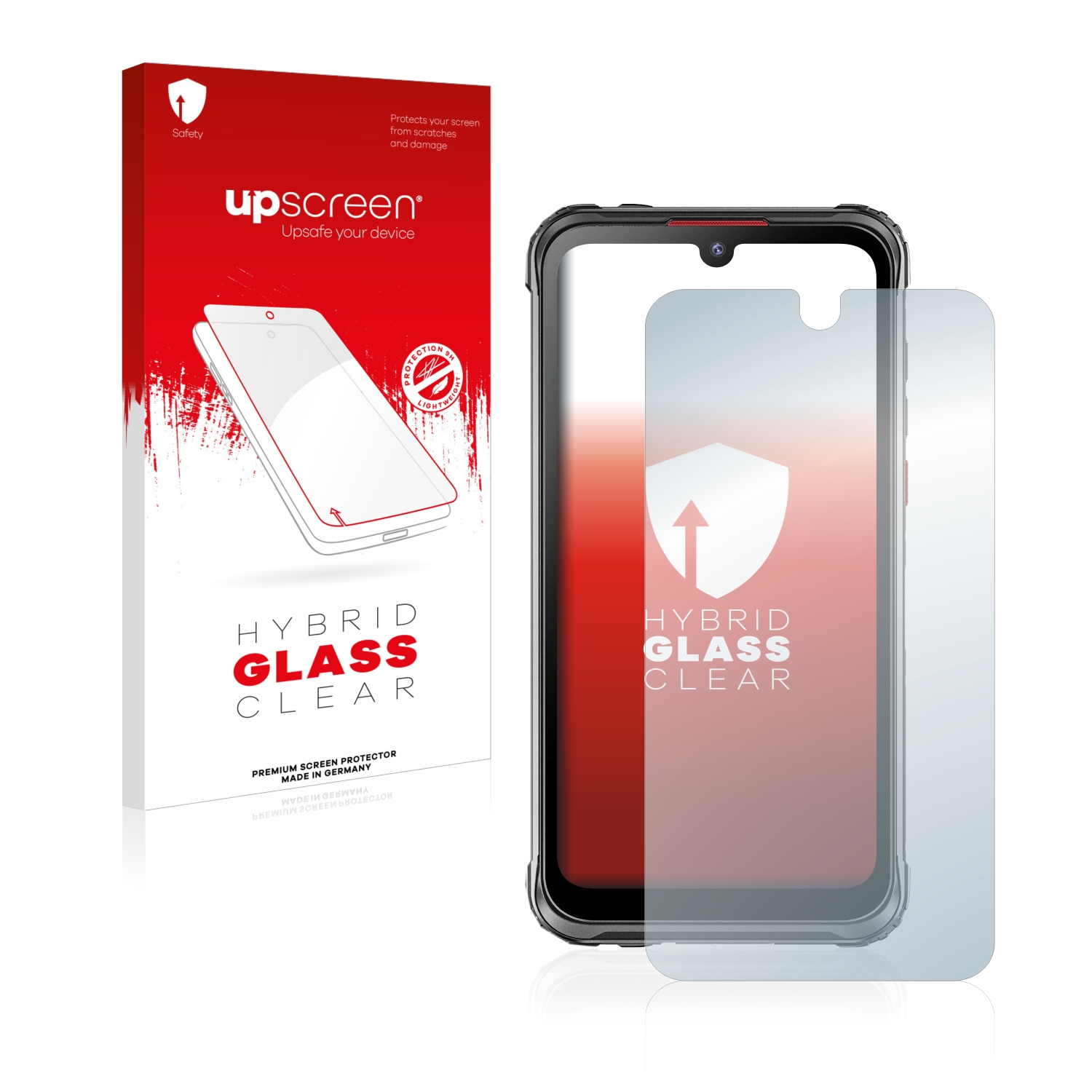 čirá skleněná fólie upscreen Hybrid Glas pro Hotwav Cyber 7
