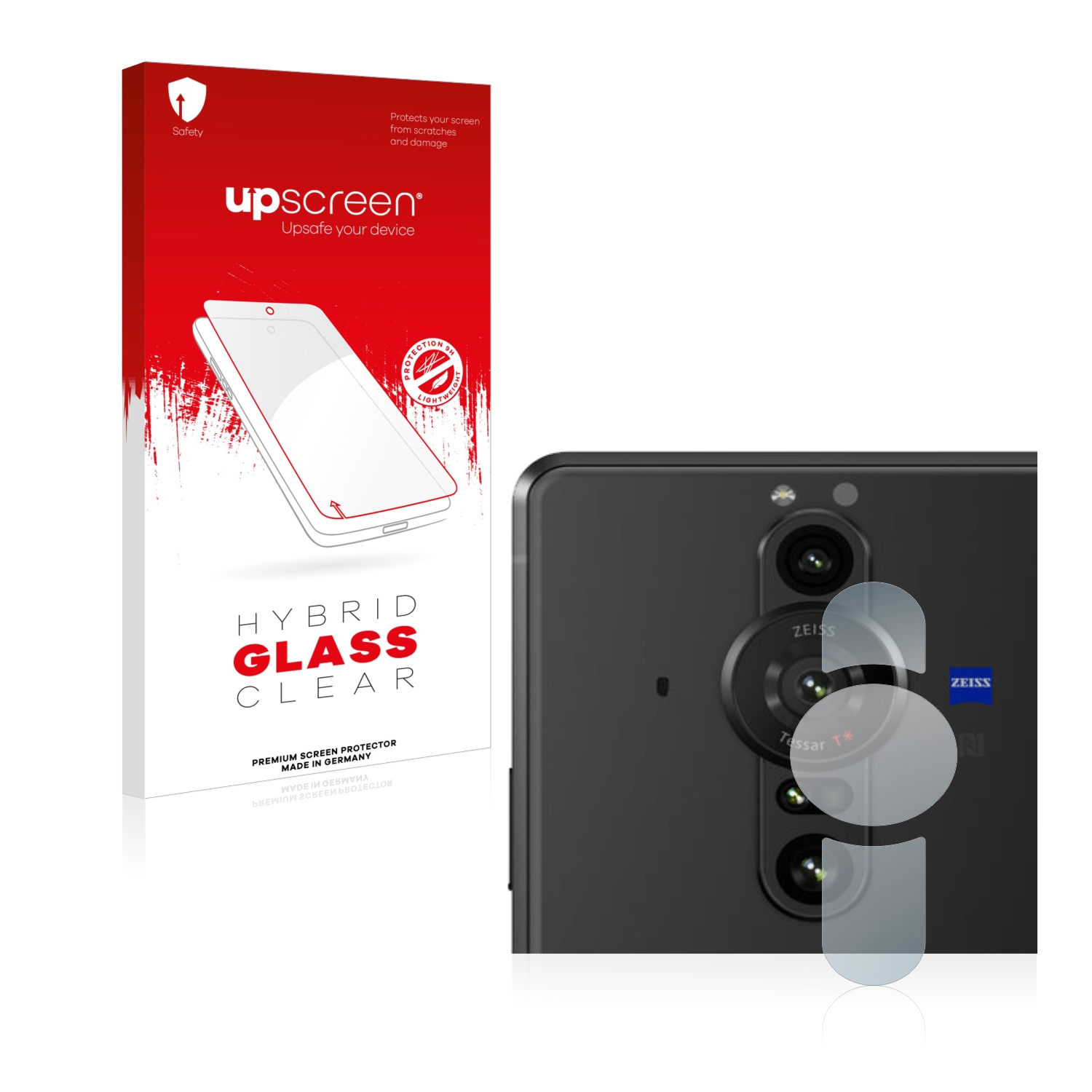 čirá skleněná fólie upscreen Hybrid Glas pro Sony Xperia Pro-I (pouze kamera)