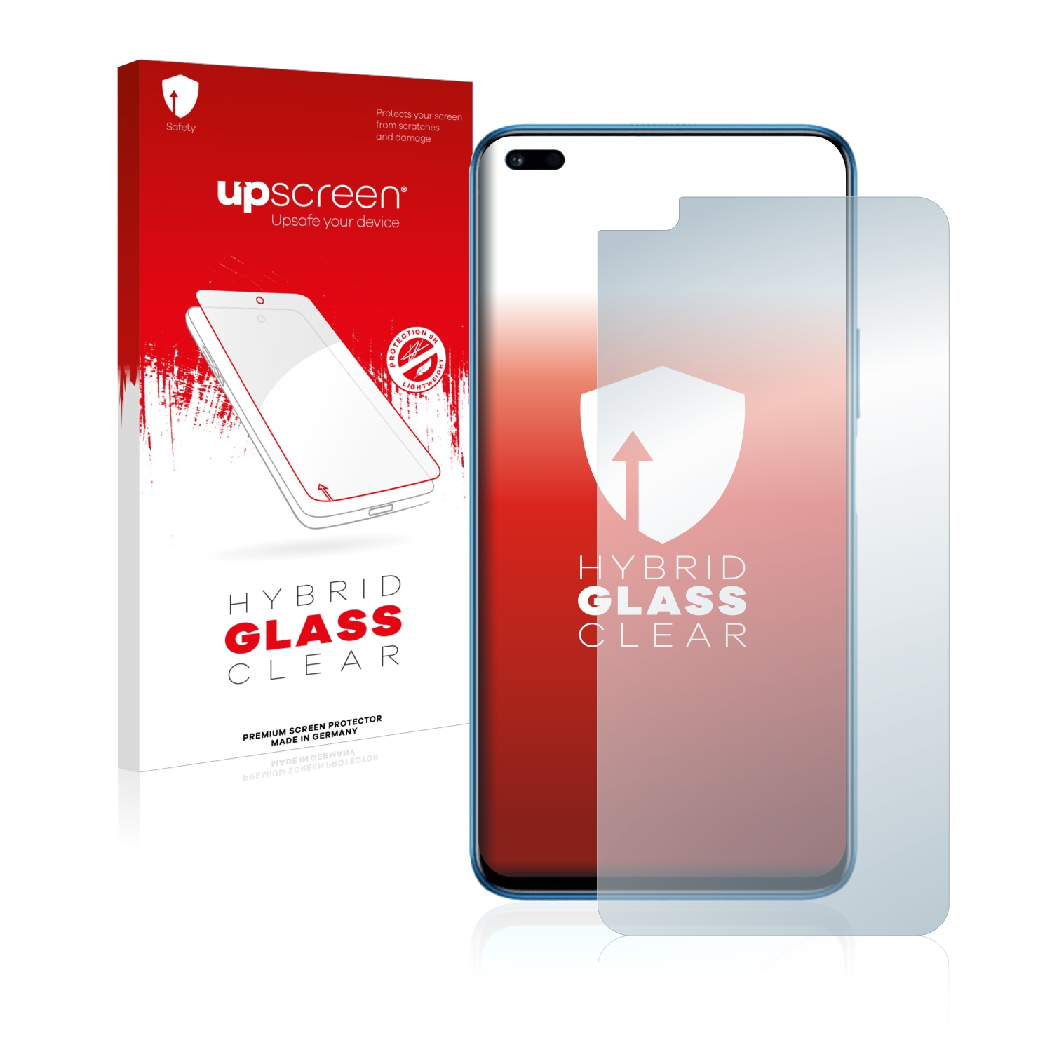 čirá skleněná fólie upscreen Hybrid Glas pro Honor 50 Lite