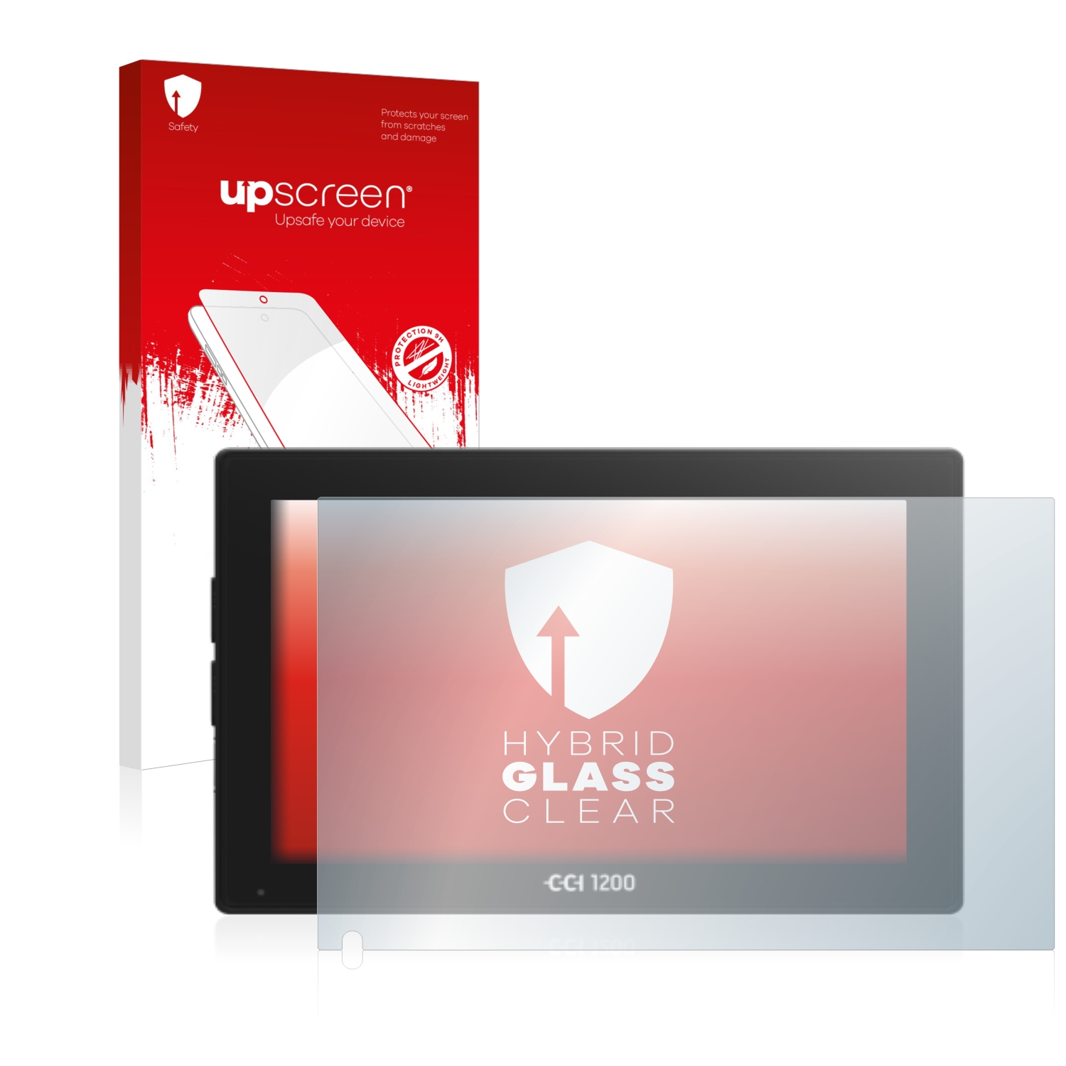 čirá skleněná fólie upscreen Hybrid Glas pro Isobus CCI 1200