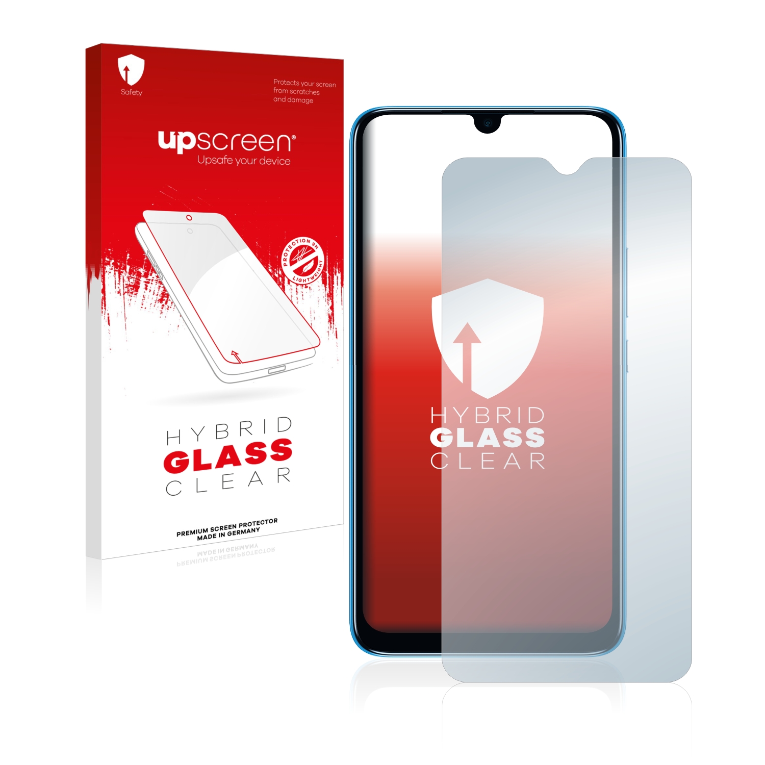 čirá skleněná fólie upscreen Hybrid Glas pro Infinix Smart 6