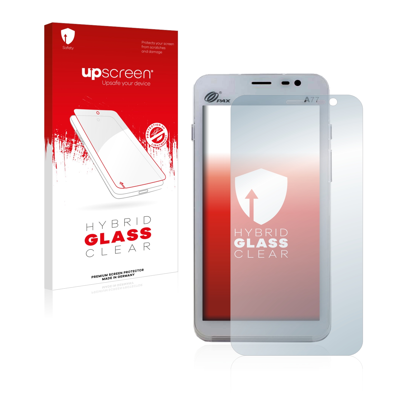 čirá skleněná fólie upscreen Hybrid Glas pro CCV Compact A77