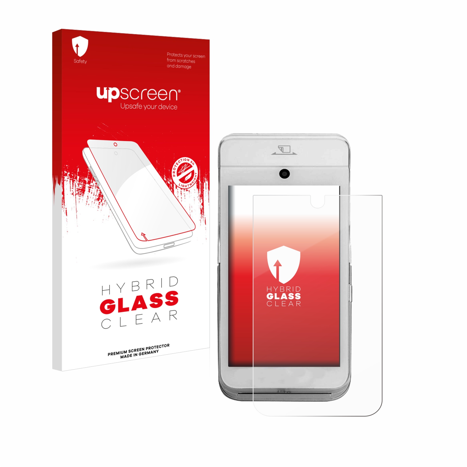 čirá skleněná fólie upscreen Hybrid Glas pro CCV Mobile A920