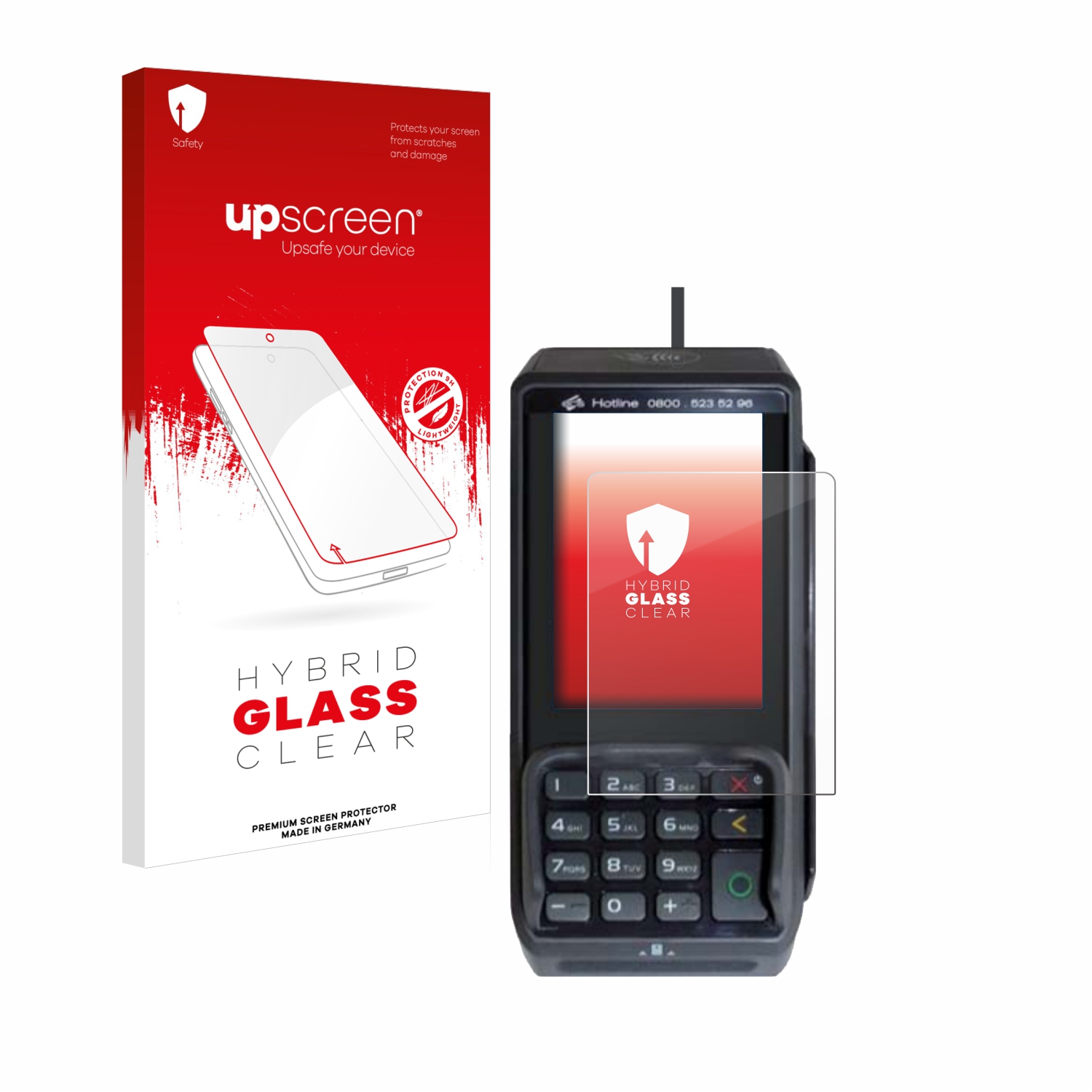 čirá skleněná fólie upscreen Hybrid Glas pro CCV Base Next