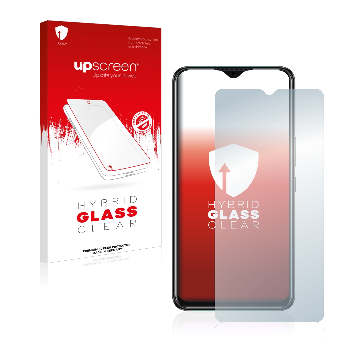 čirá skleněná fólie upscreen Hybrid Glas pro Infinix Hot 11 Play