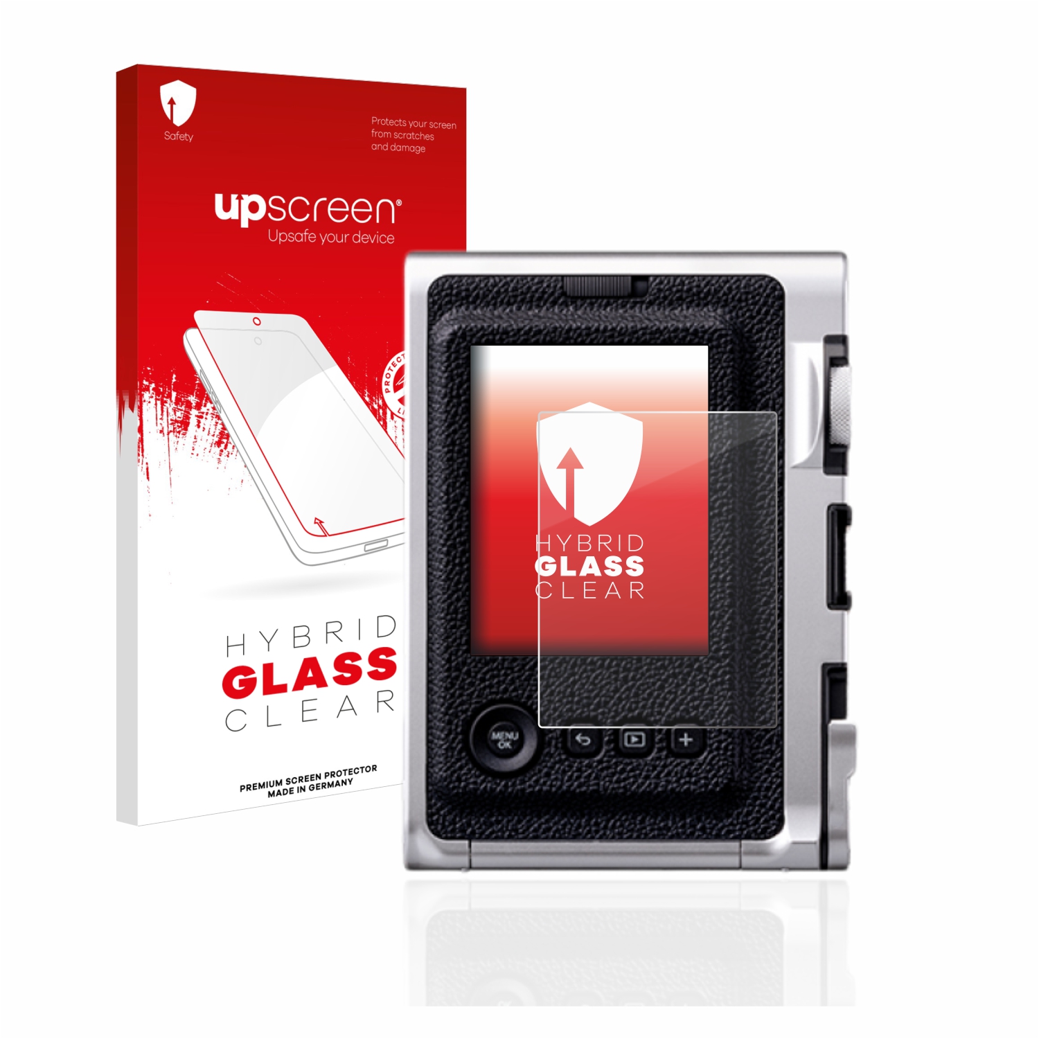 čirá skleněná fólie upscreen Hybrid Glas pro Fujifilm Instax Mini Evo