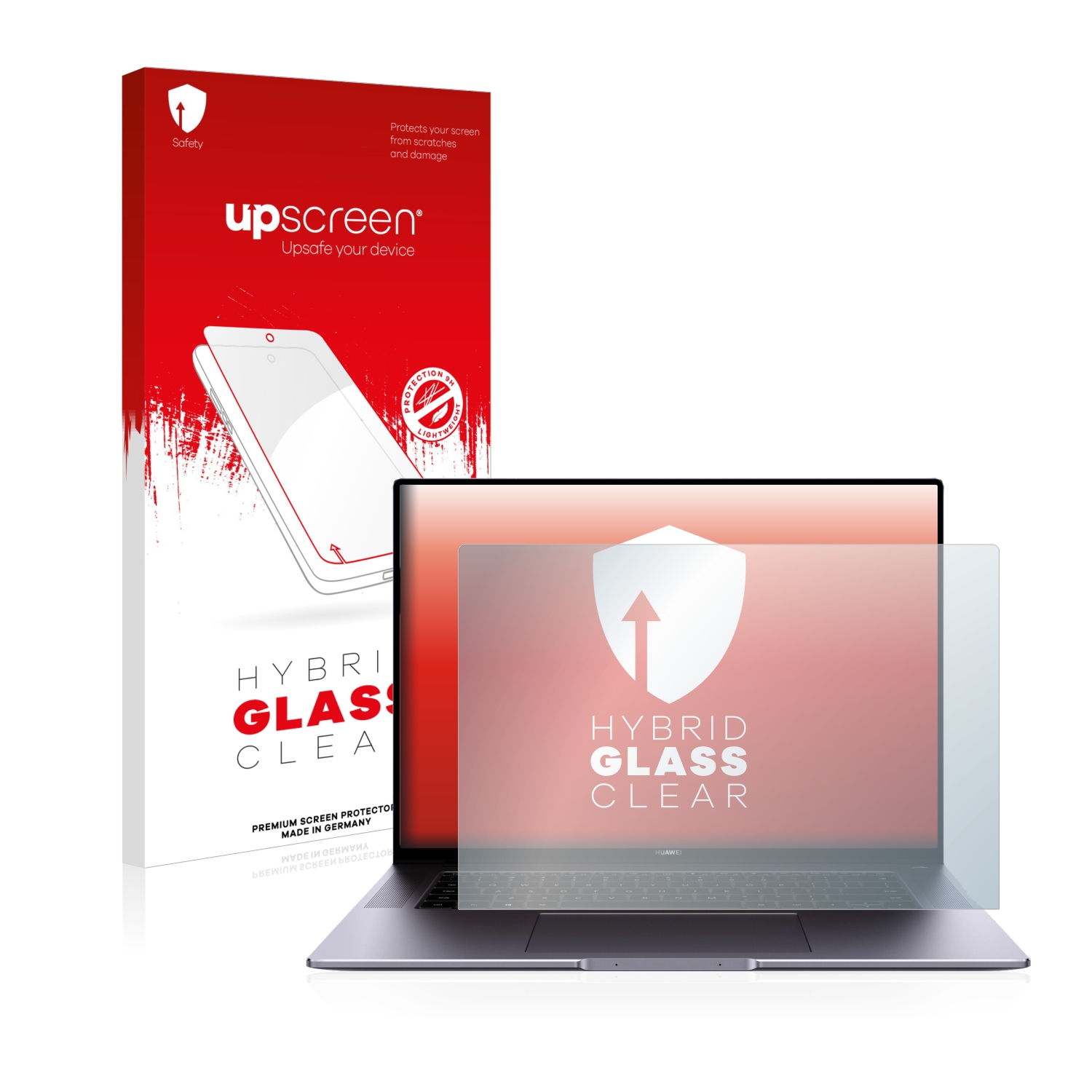 čirá skleněná fólie upscreen Hybrid Glas pro Huawei MateBook 16
