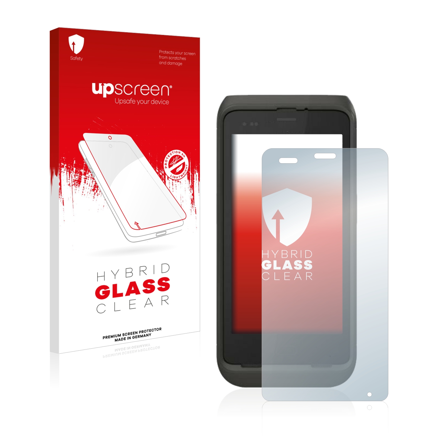 čirá skleněná fólie upscreen Hybrid Glas pro Honeywell CT45