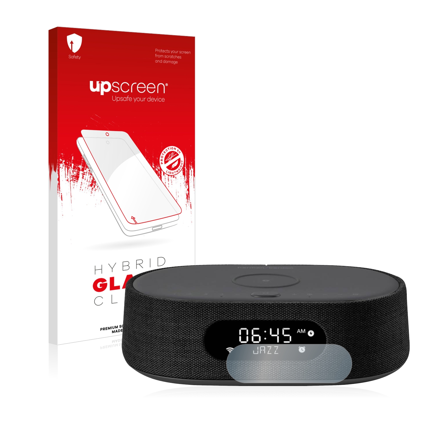 čirá skleněná fólie upscreen Hybrid Glas pro Harman Kardon Citation Oasis DAB
