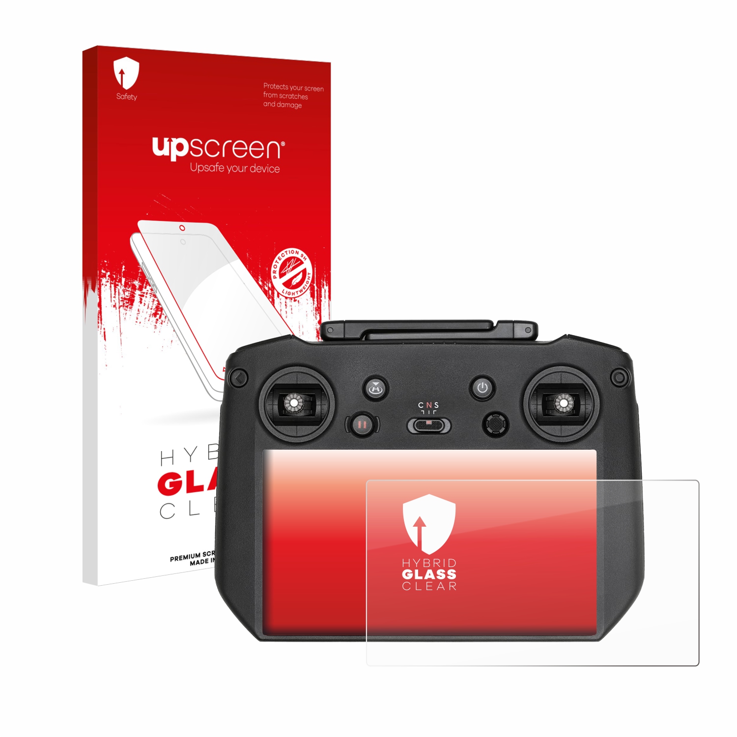 čirá skleněná fólie upscreen Hybrid Glas pro DJI RC Pro