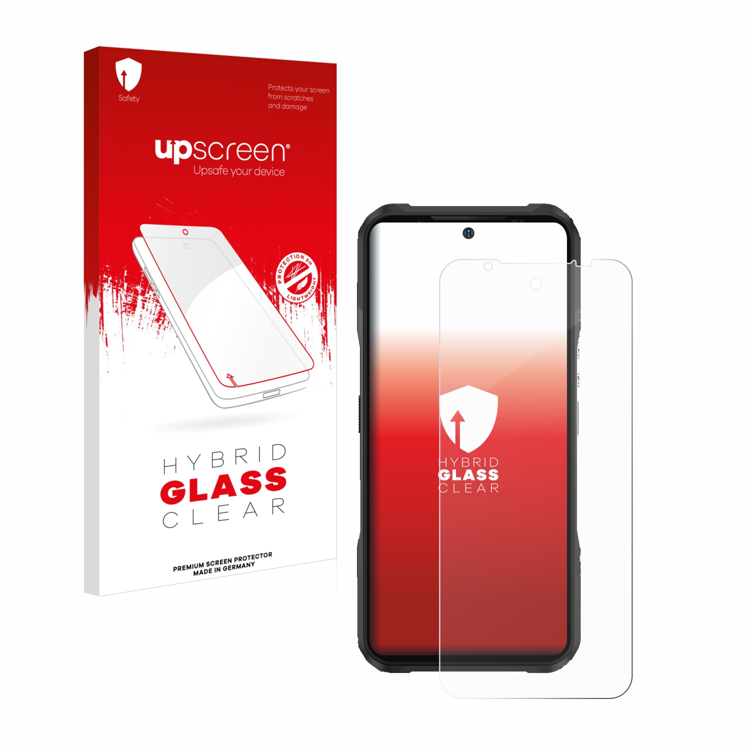čirá skleněná fólie upscreen Hybrid Glas pro Doogee V20