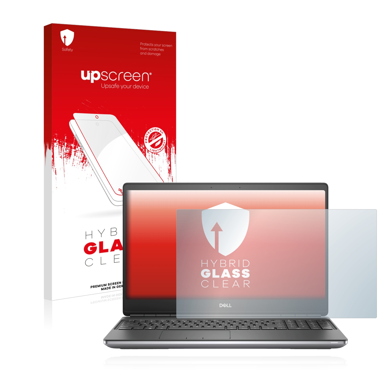 čirá skleněná fólie upscreen Hybrid Glas pro Dell Precision 7560