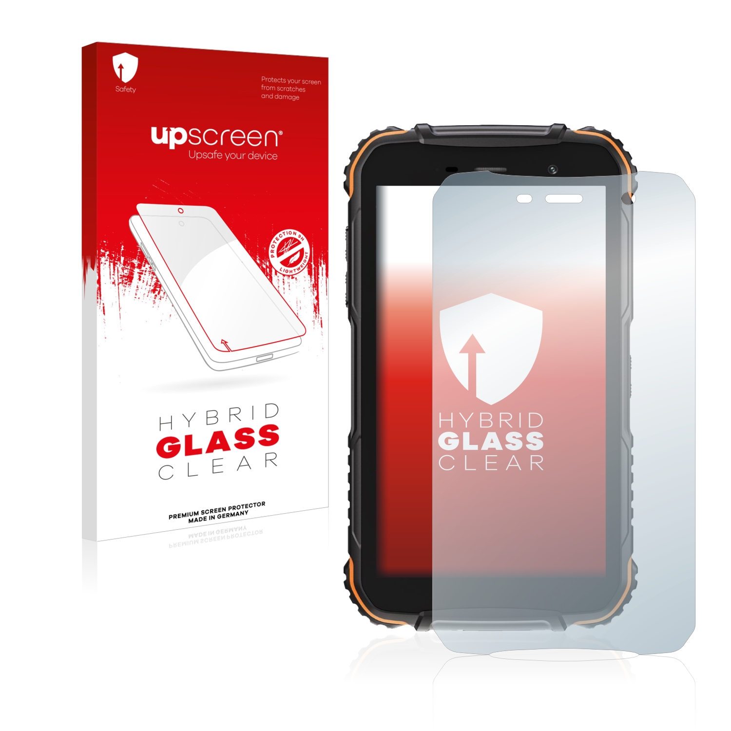 čirá skleněná fólie upscreen Hybrid Glas pro Doogee S35T