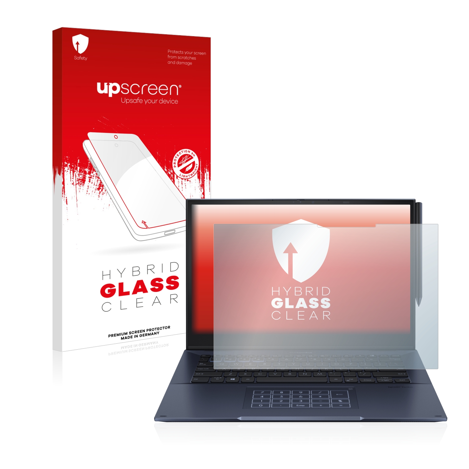 čirá skleněná fólie upscreen Hybrid Glas pro ASUS ExpertBook B7 Flip