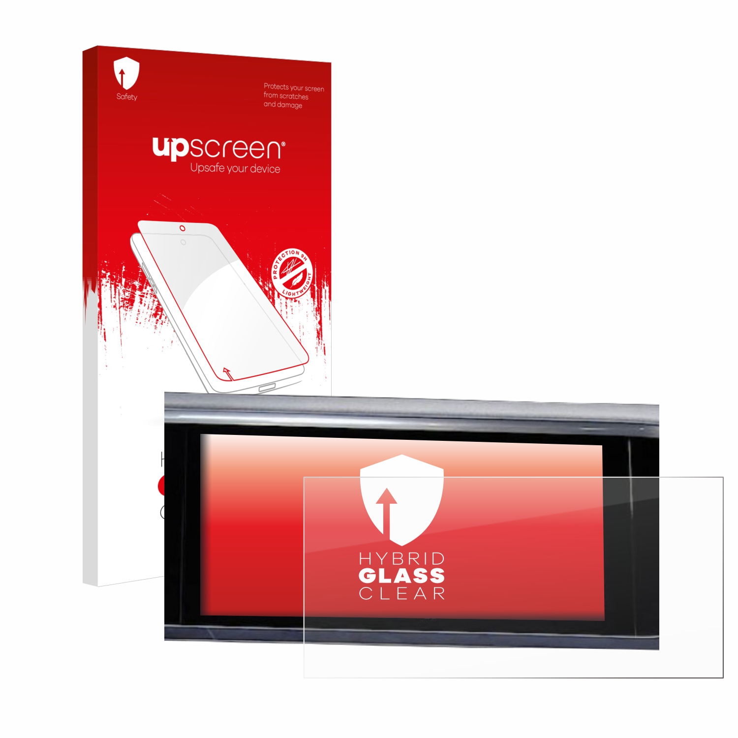 čirá skleněná fólie upscreen Hybrid Glas pro Audi Q3 2021 Infotainment System 10.1