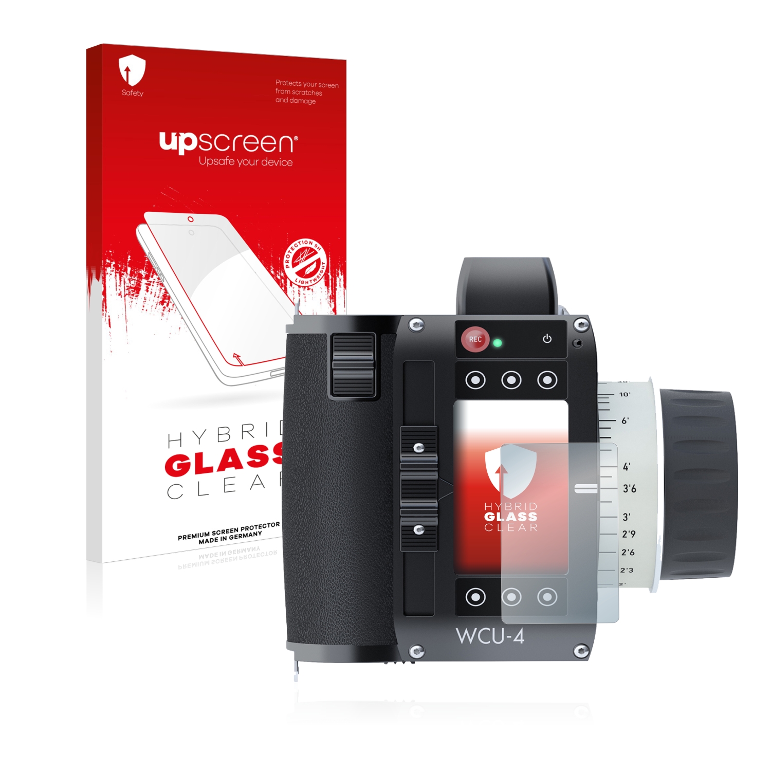 čirá skleněná fólie upscreen Hybrid Glas pro Arri WCU-4