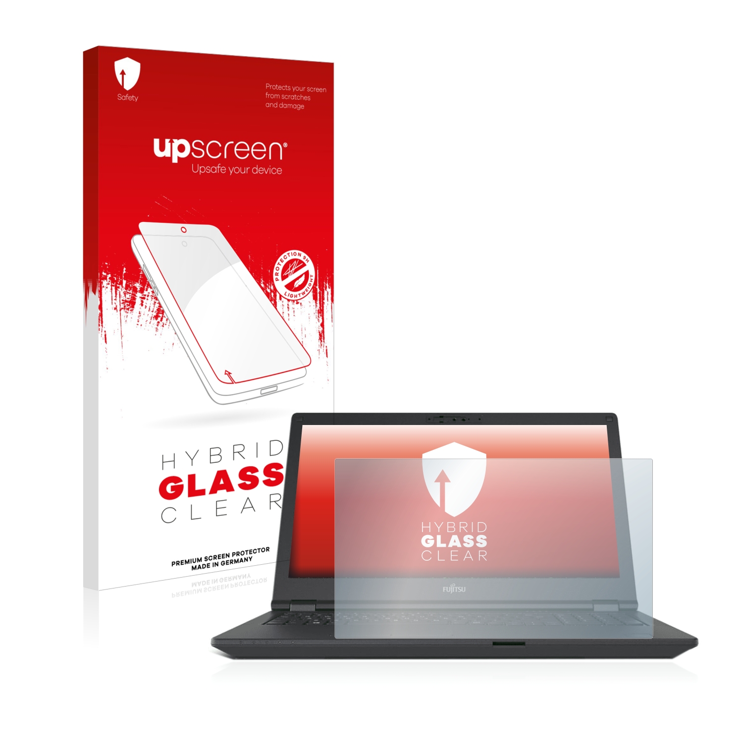 čirá skleněná fólie upscreen Hybrid Glas pro Fujitsu Lifebook E5511