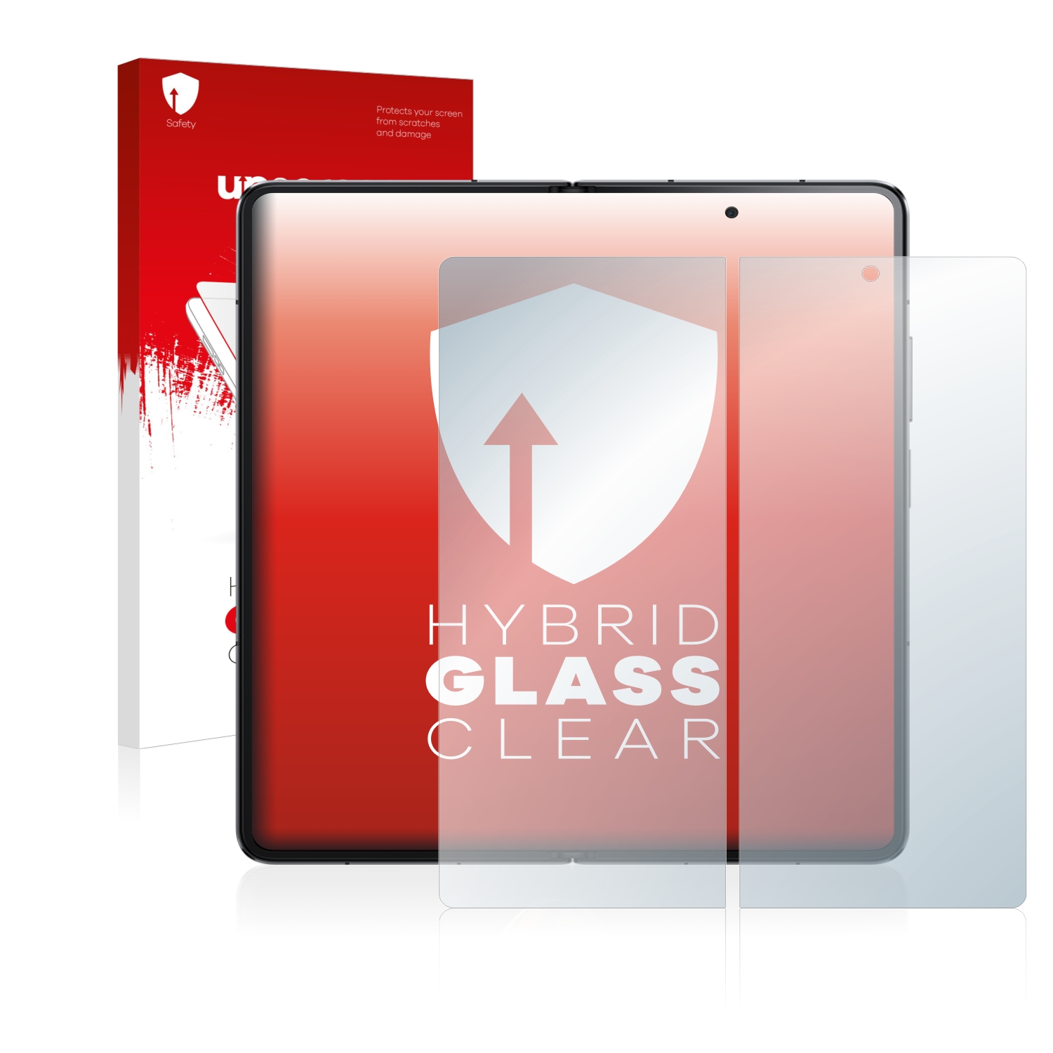 čirá skleněná fólie upscreen Hybrid Glas pro Honor Magic V (vnitřní displej)