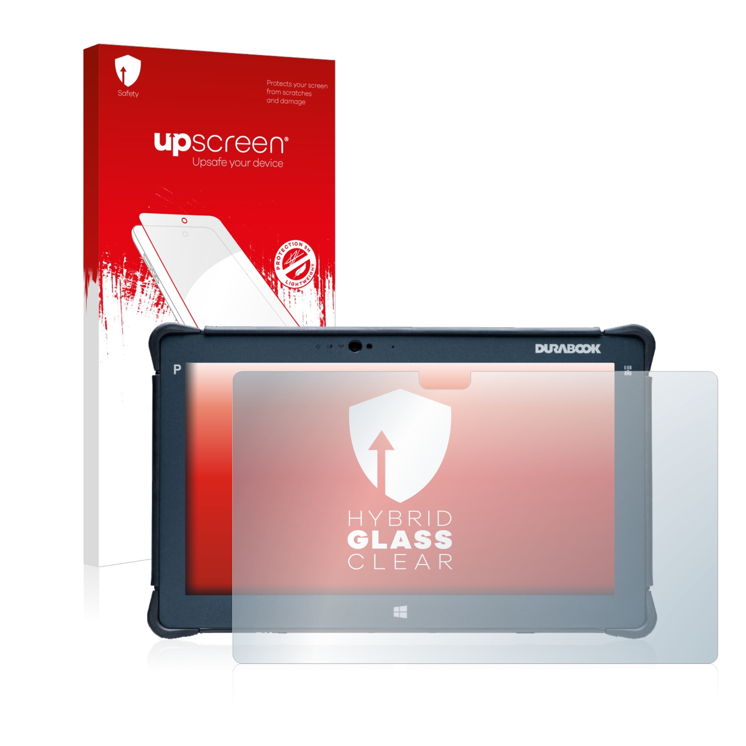 čirá skleněná fólie upscreen Hybrid Glas pro Durabook R11