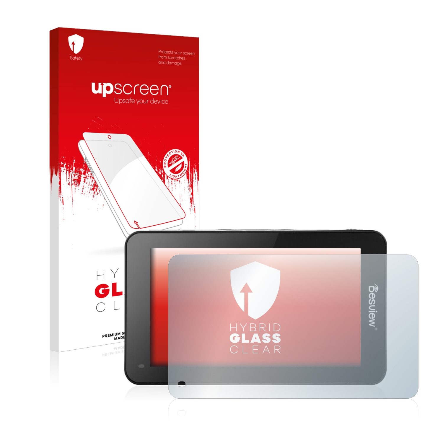 čirá skleněná fólie upscreen Hybrid Glas pro Desview R6 UHB 5.5