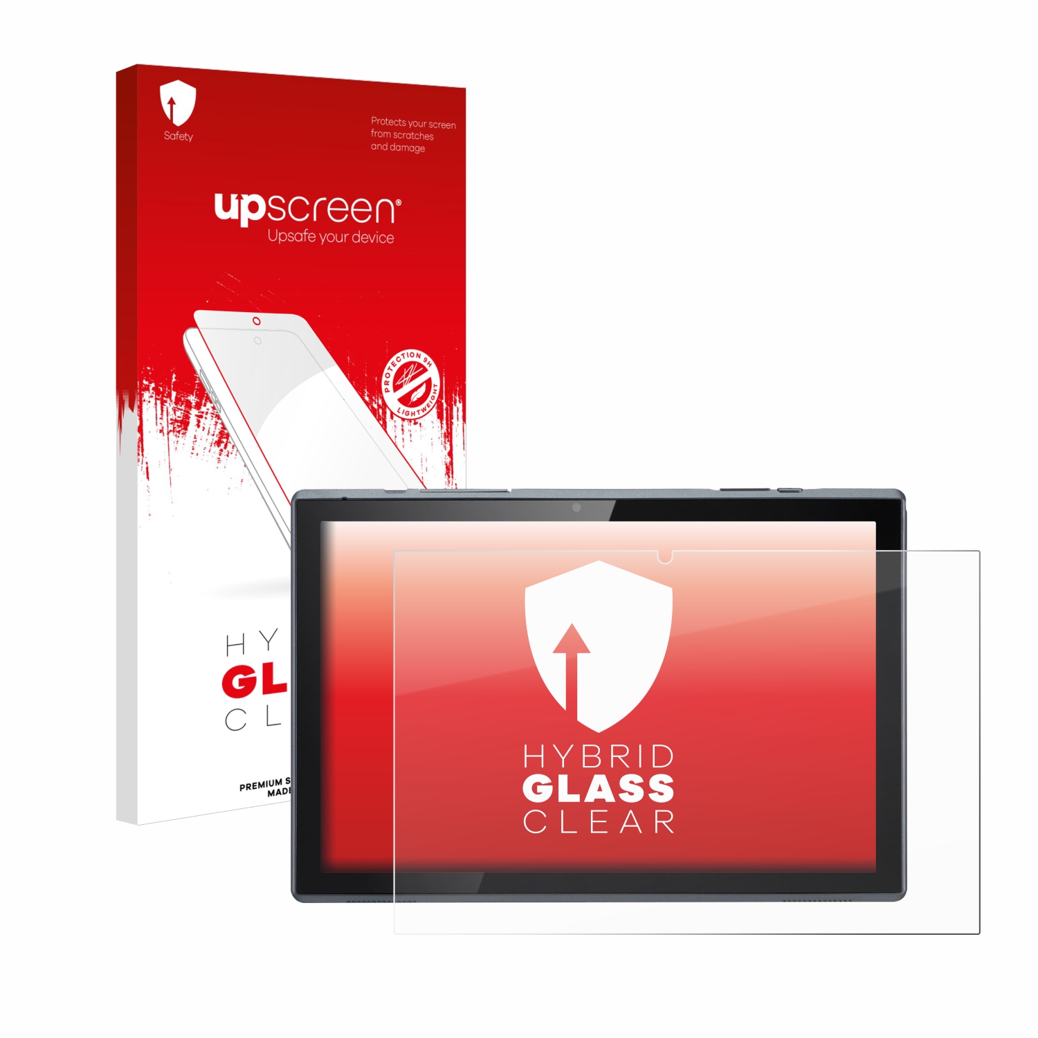 čirá skleněná fólie upscreen Hybrid Glas pro Acer ACTAB1022