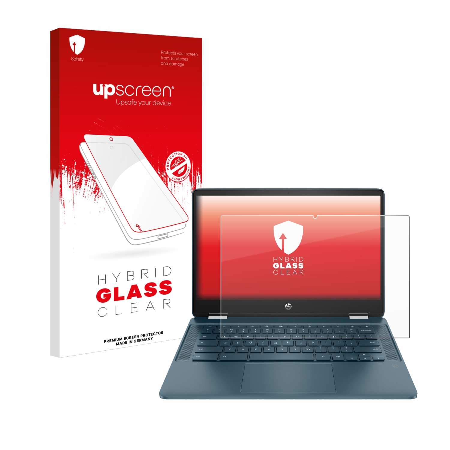 čirá skleněná fólie upscreen Hybrid Glas pro HP Chromebook x360 (14b-cbX)