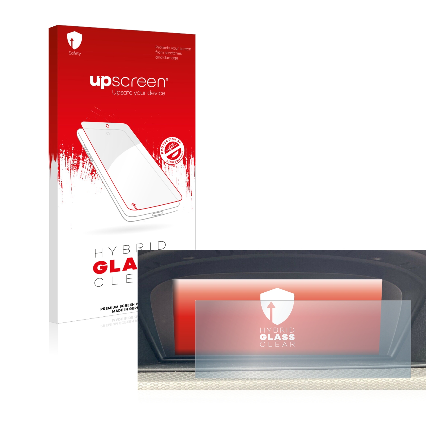 čirá skleněná fólie upscreen Hybrid Glas pro BMW 3 E92 Professional 2010-2013