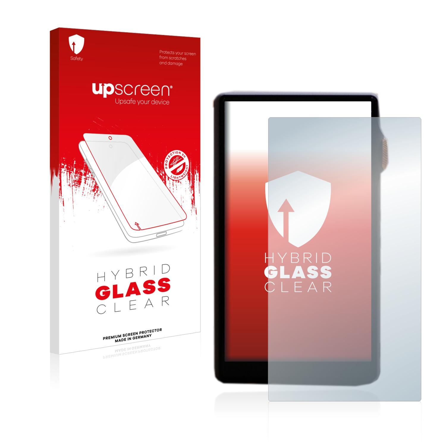 čirá skleněná fólie upscreen Hybrid Glas pro iBasso DX240
