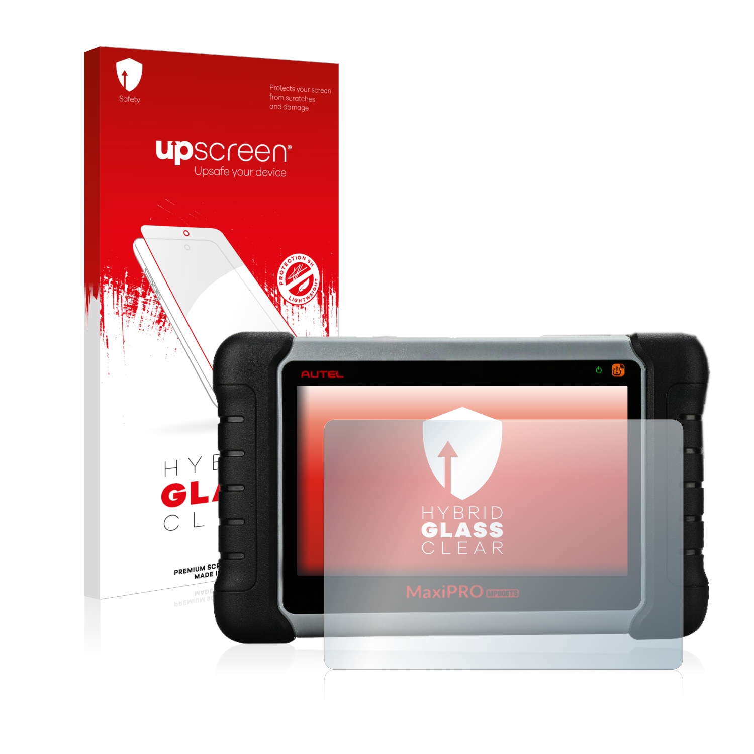 čirá skleněná fólie upscreen Hybrid Glas pro Autel MaxiPRO MP808TS