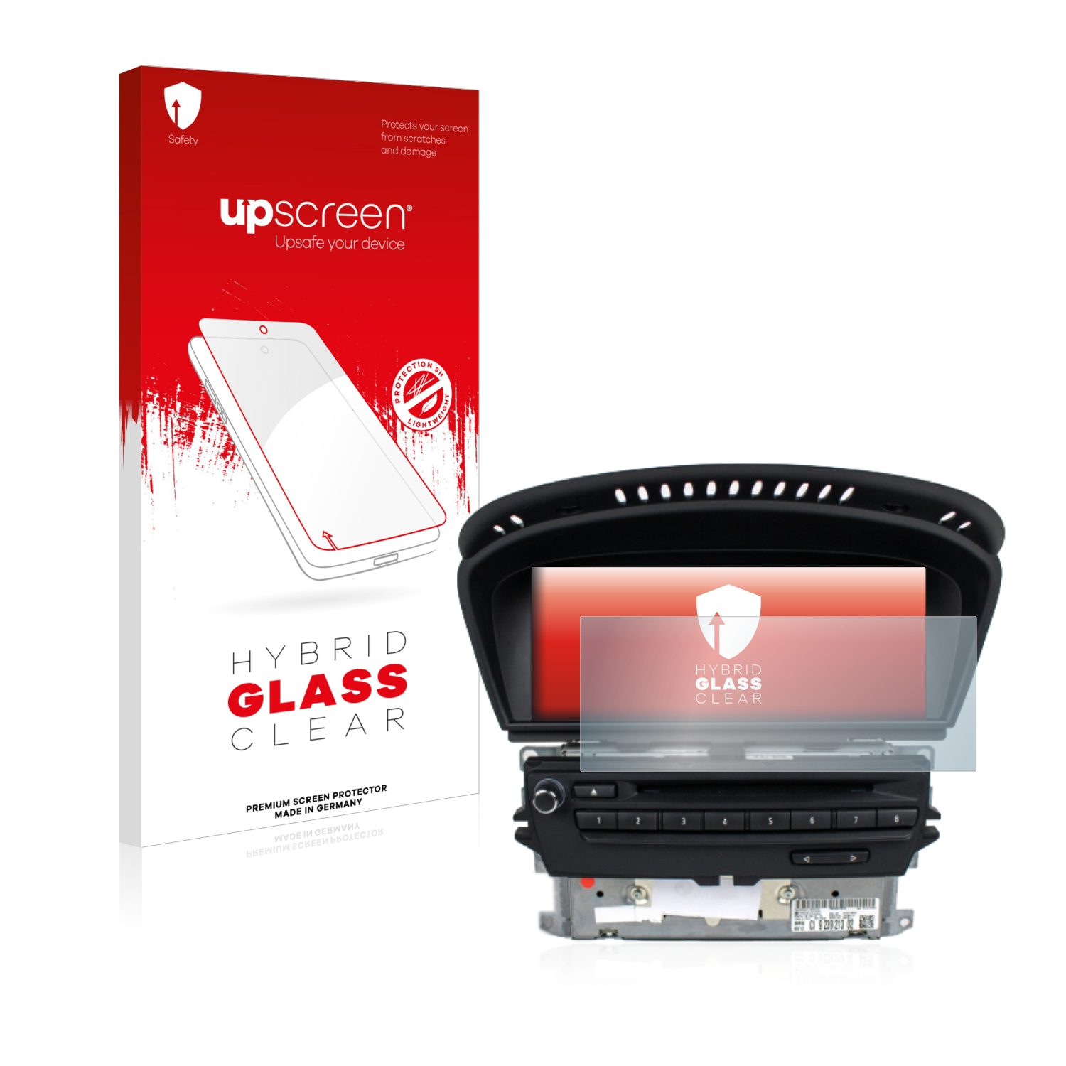 čirá skleněná fólie upscreen Hybrid Glas pro BMW 3 E93 2011 CIC professional navigation