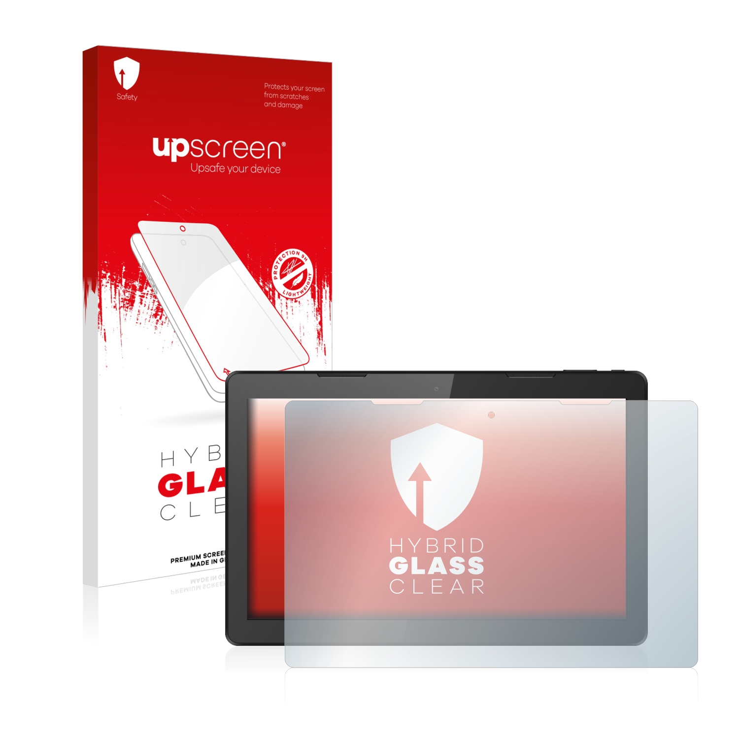 čirá skleněná fólie upscreen Hybrid Glas pro Hannspree Pad 13.3 Zeus 2