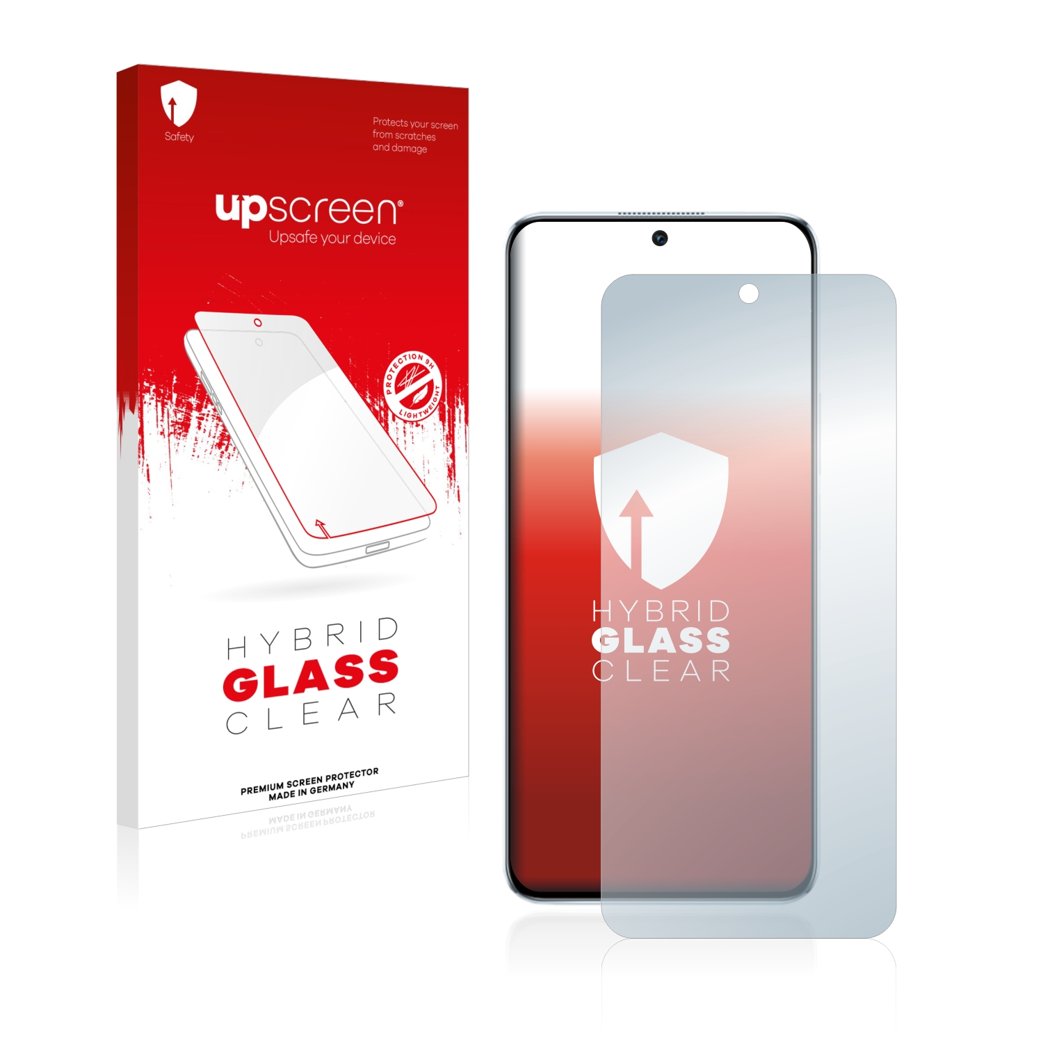 čirá skleněná fólie upscreen Hybrid Glas pro Honor X8