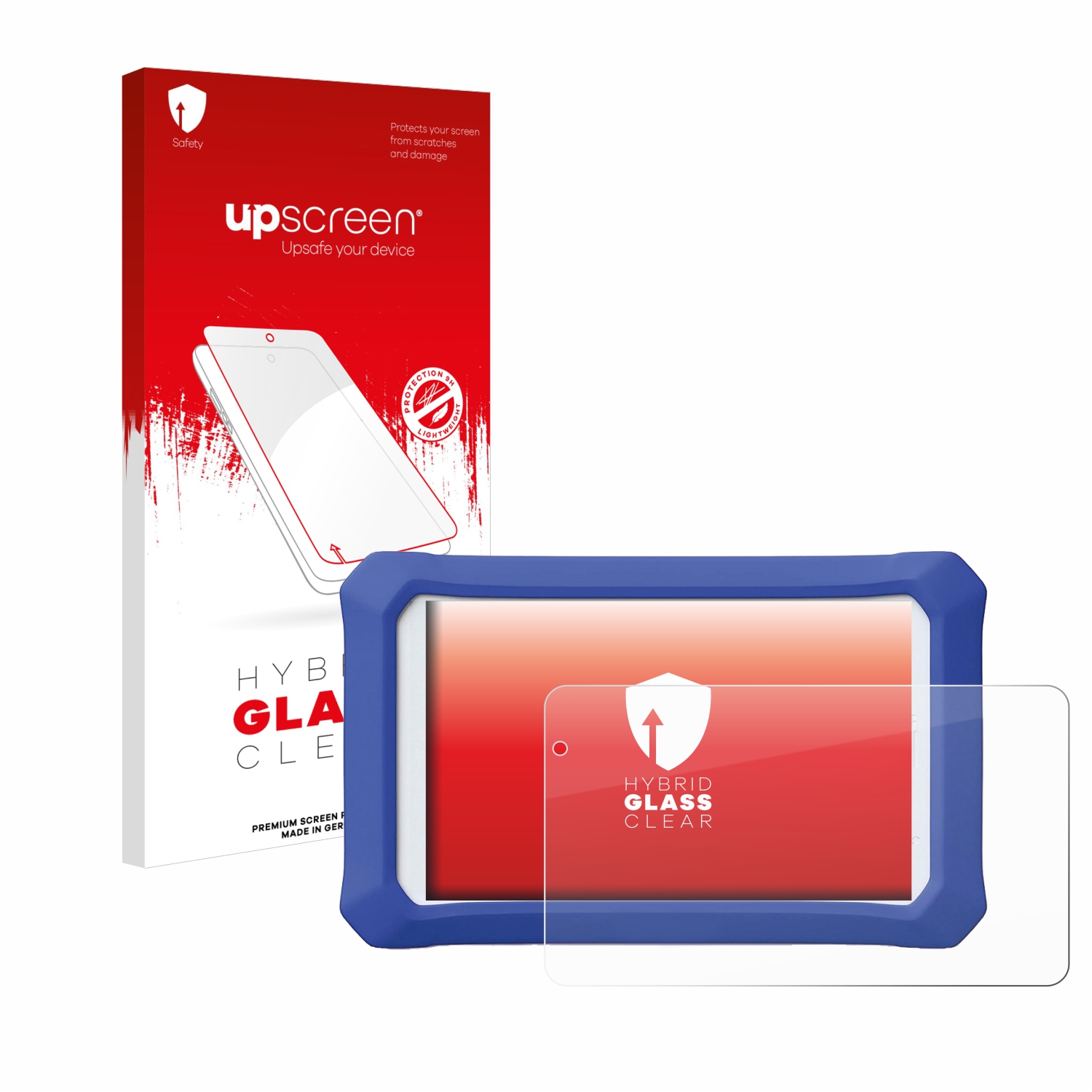 čirá skleněná fólie upscreen Hybrid Glas pro Clementoni Clempad X Revolution