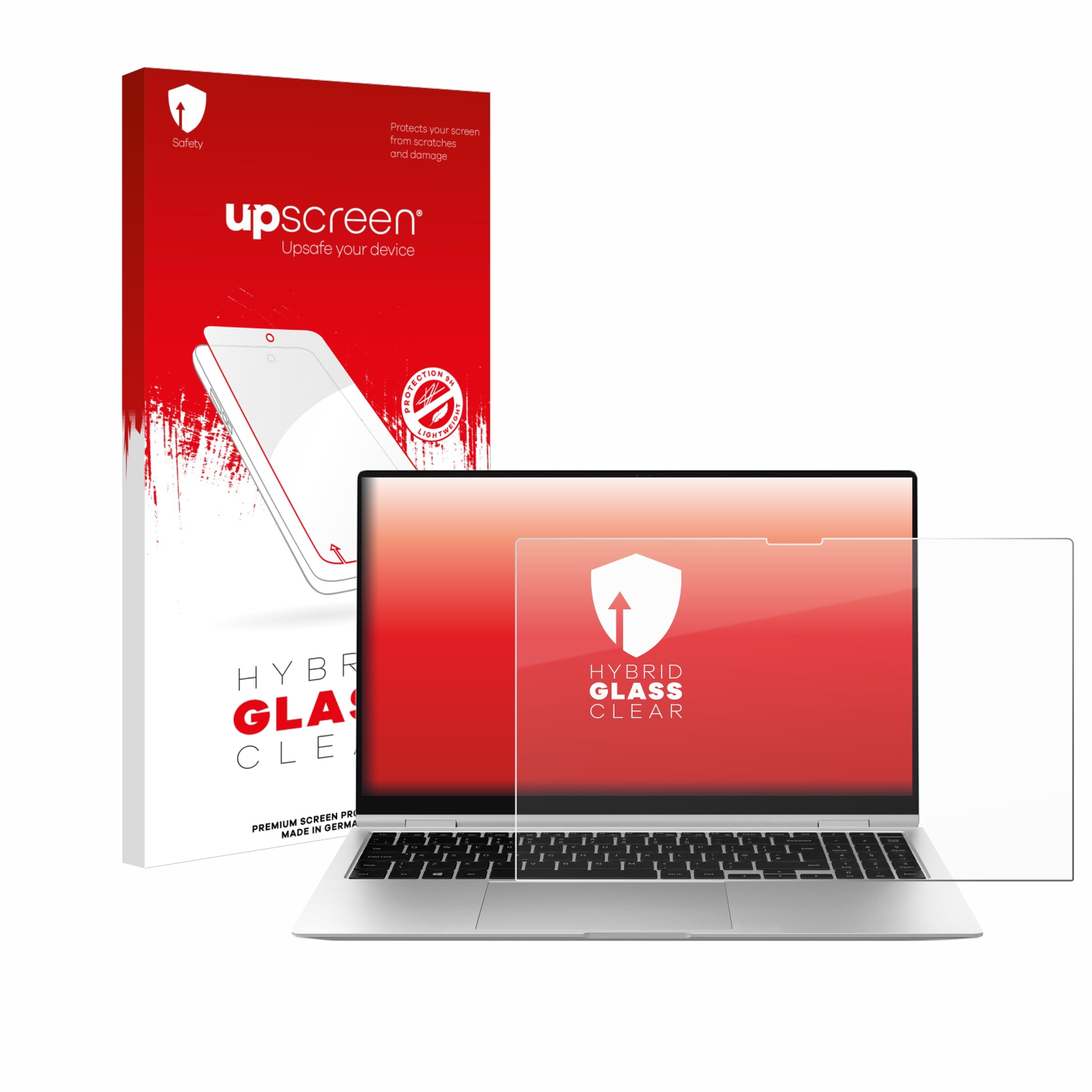 čirá skleněná fólie upscreen Hybrid Glas pro Samsung Galaxy Book2 Pro 360 15.6