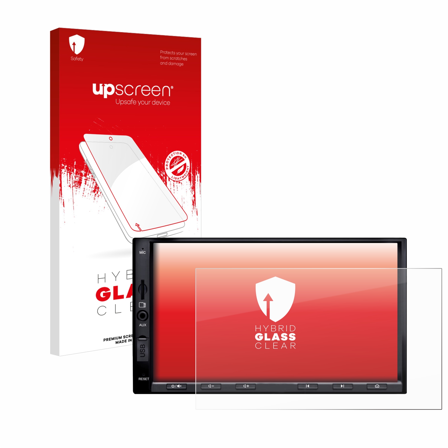 čirá skleněná fólie upscreen Hybrid Glas pro Atoto S8 Pro (Gen 2)