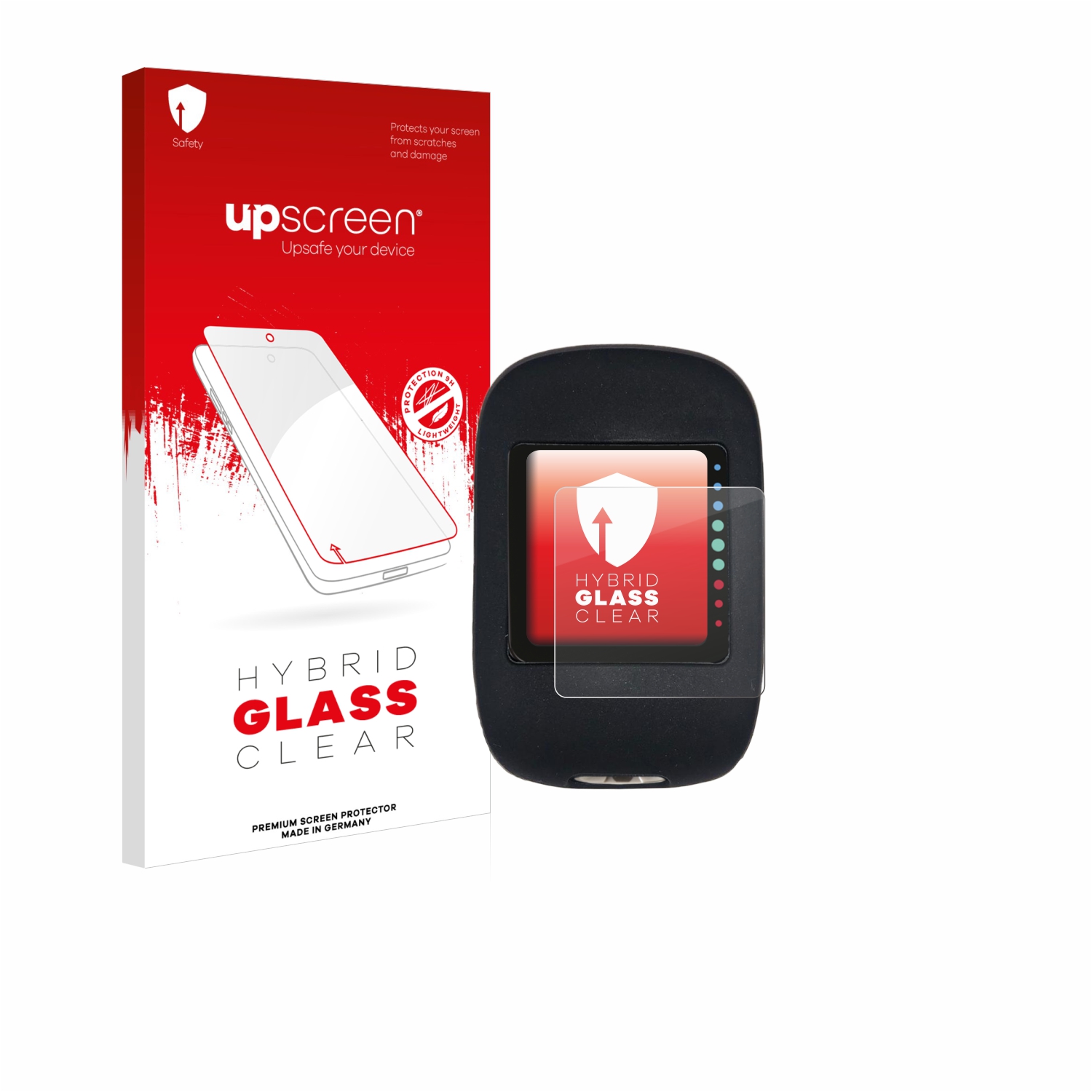 čirá skleněná fólie upscreen Hybrid Glas pro Accu-Chek Instant