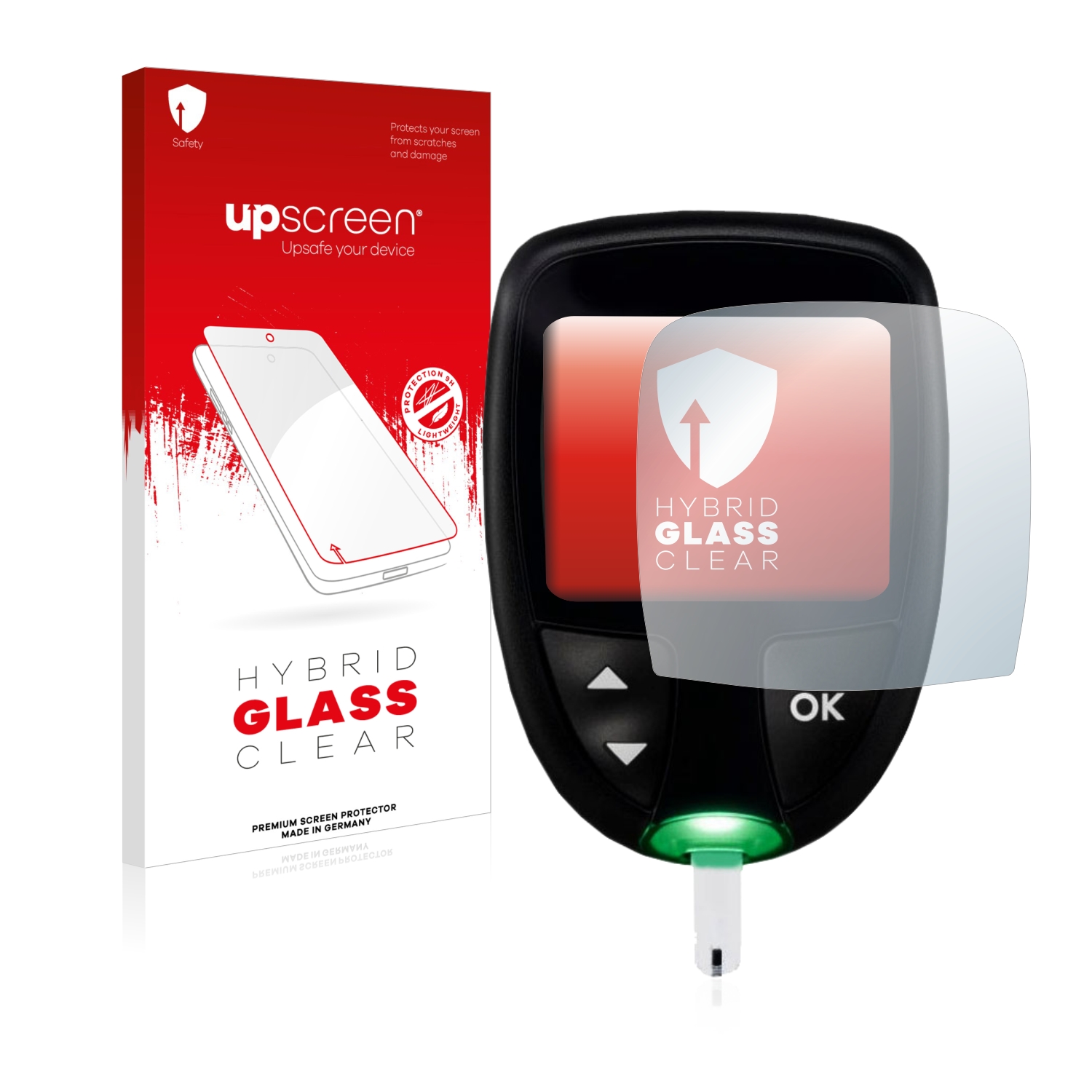 čirá skleněná fólie upscreen Hybrid Glas pro Contour Next