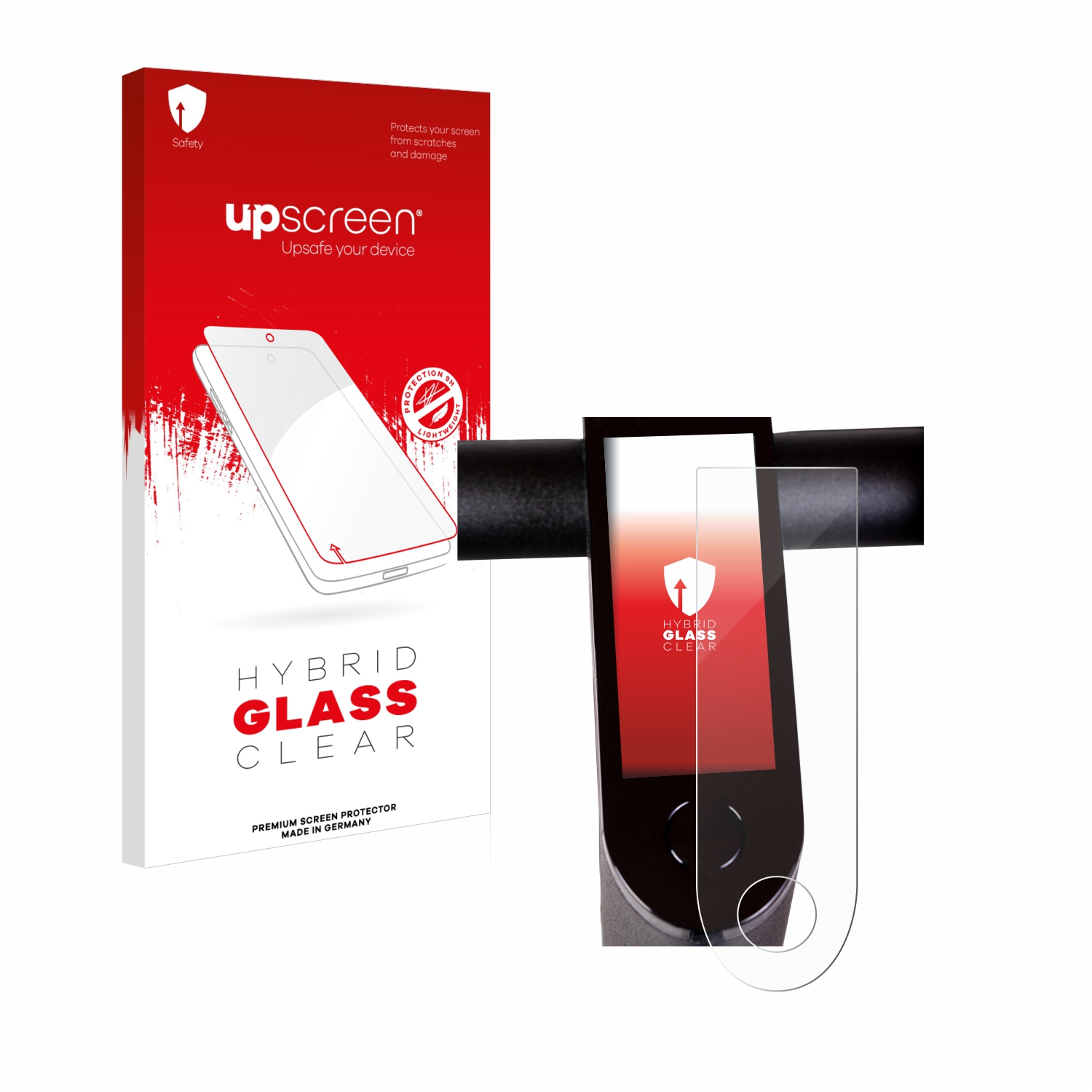 čirá skleněná fólie upscreen Hybrid Glas pro Epowerfun ePF-1 PRO