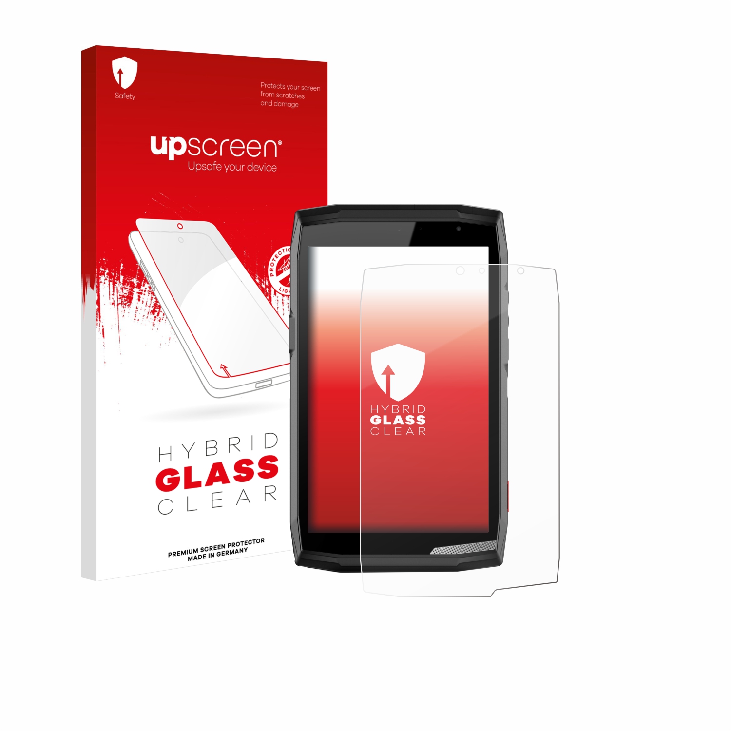 čirá skleněná fólie upscreen Hybrid Glas pro Crosscall Core T5