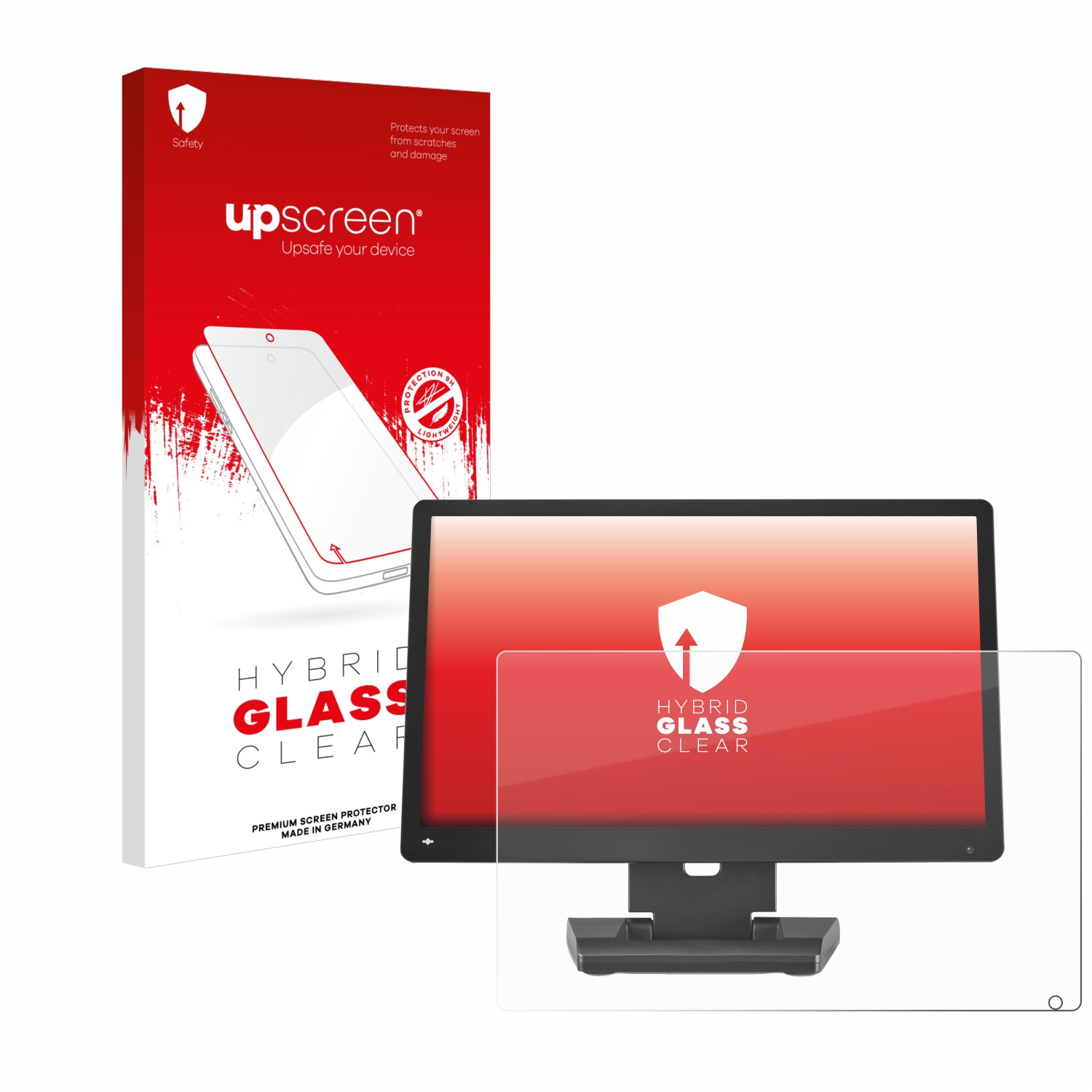 čirá skleněná fólie upscreen Hybrid Glas pro Beetronics 15TS7