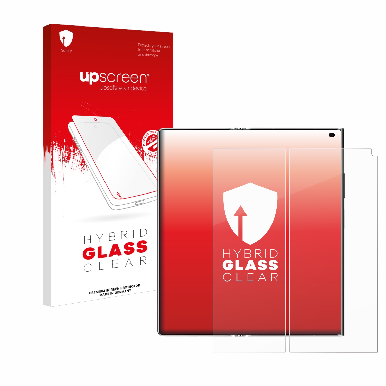 čirá skleněná fólie upscreen Hybrid Glas pro Huawei Mate Xs 2