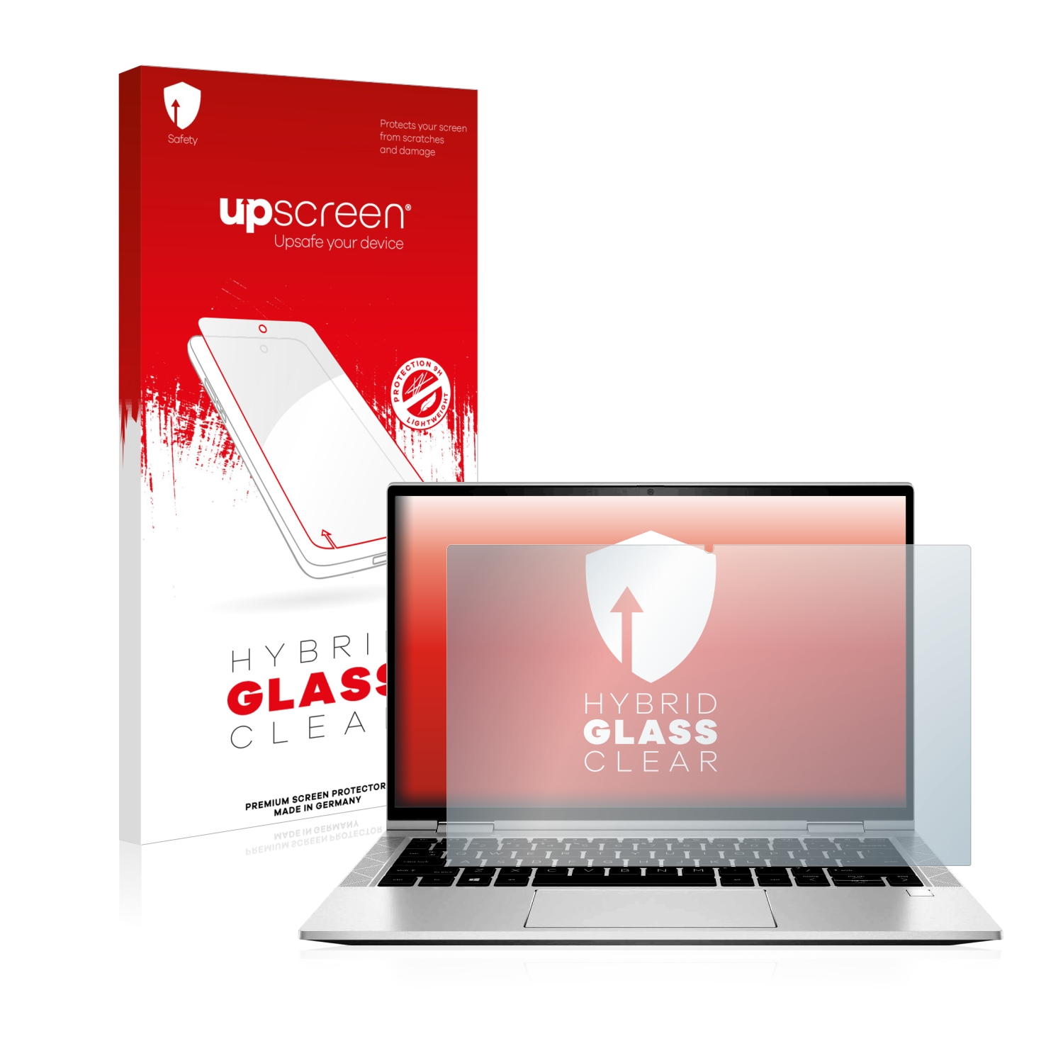 čirá skleněná fólie upscreen Hybrid Glas pro HP EliteBook x360 830 G7