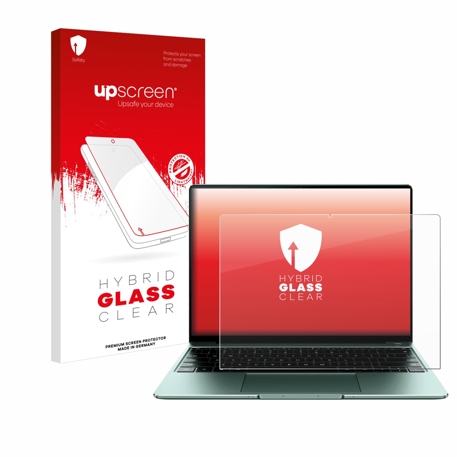 čirá skleněná fólie upscreen Hybrid Glas pro Huawei MateBook 13s