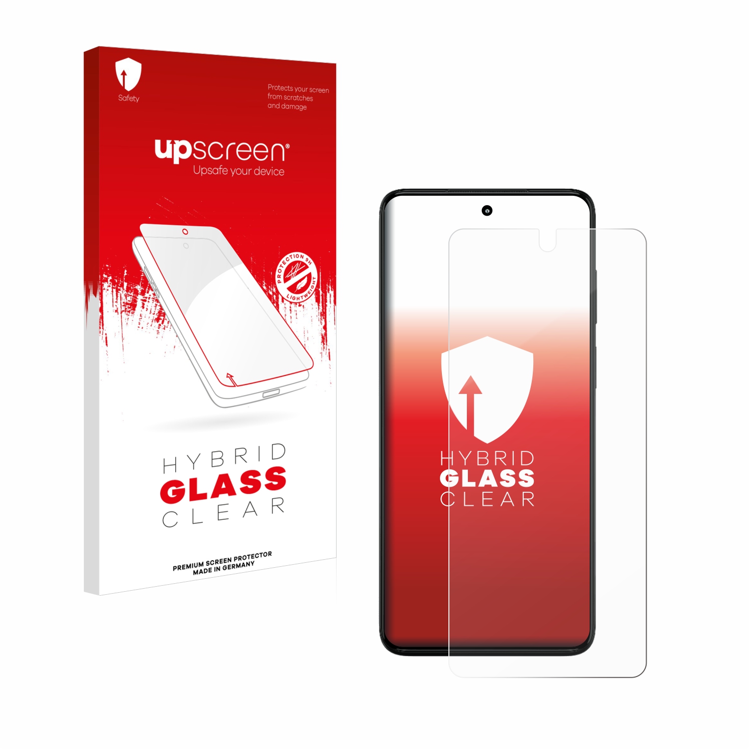 čirá skleněná fólie upscreen Hybrid Glas pro Motorola Moto G82 5G
