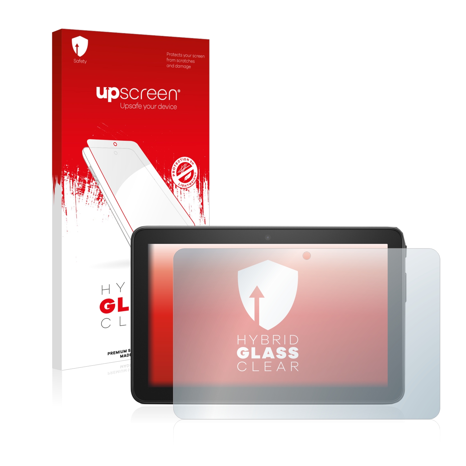 čirá skleněná fólie upscreen Hybrid Glas pro Amazon Fire 7 2022